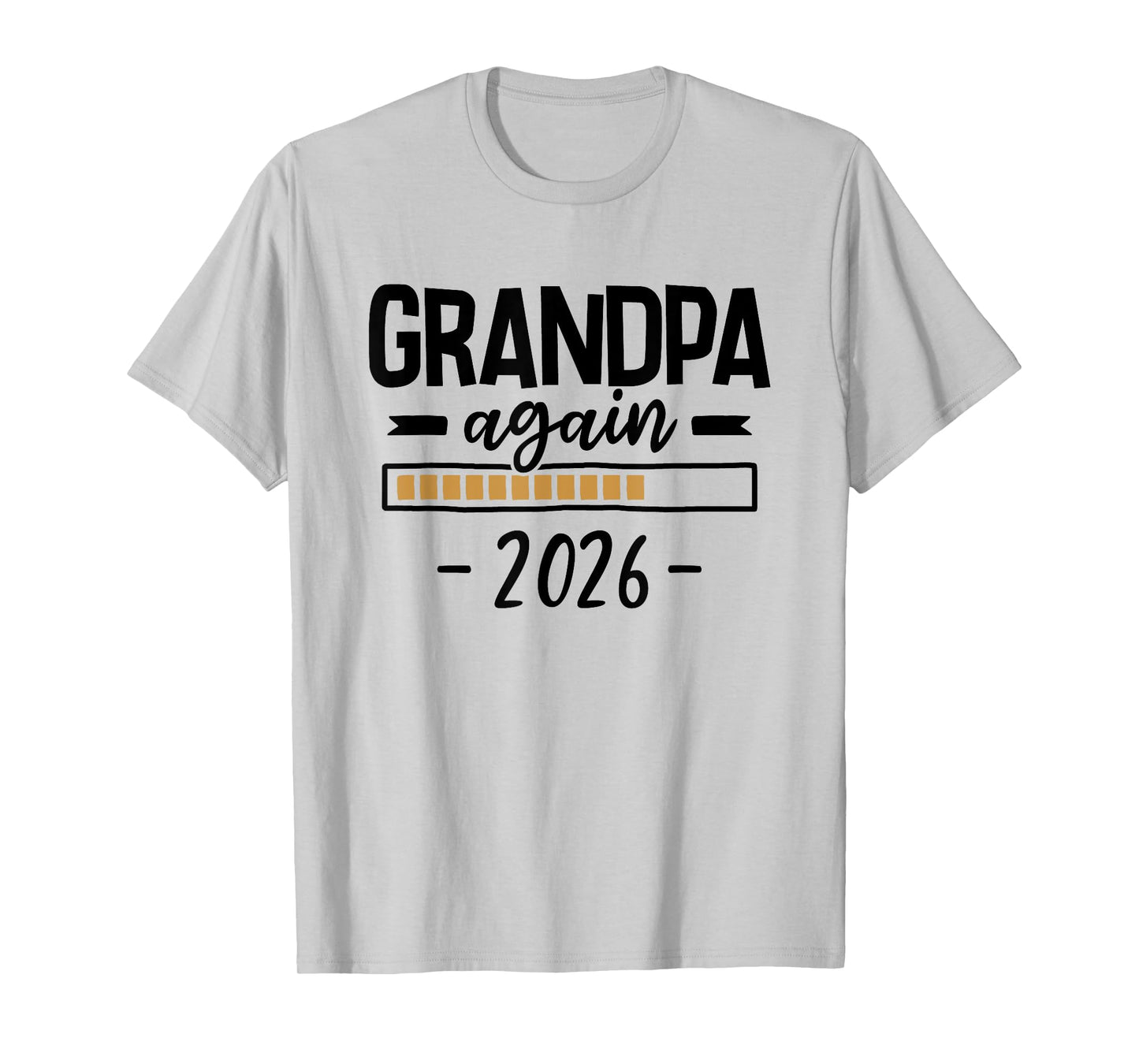 2nd Grandbaby Pregnancy Announcement - Grandpa Again 2026 T-Shirt