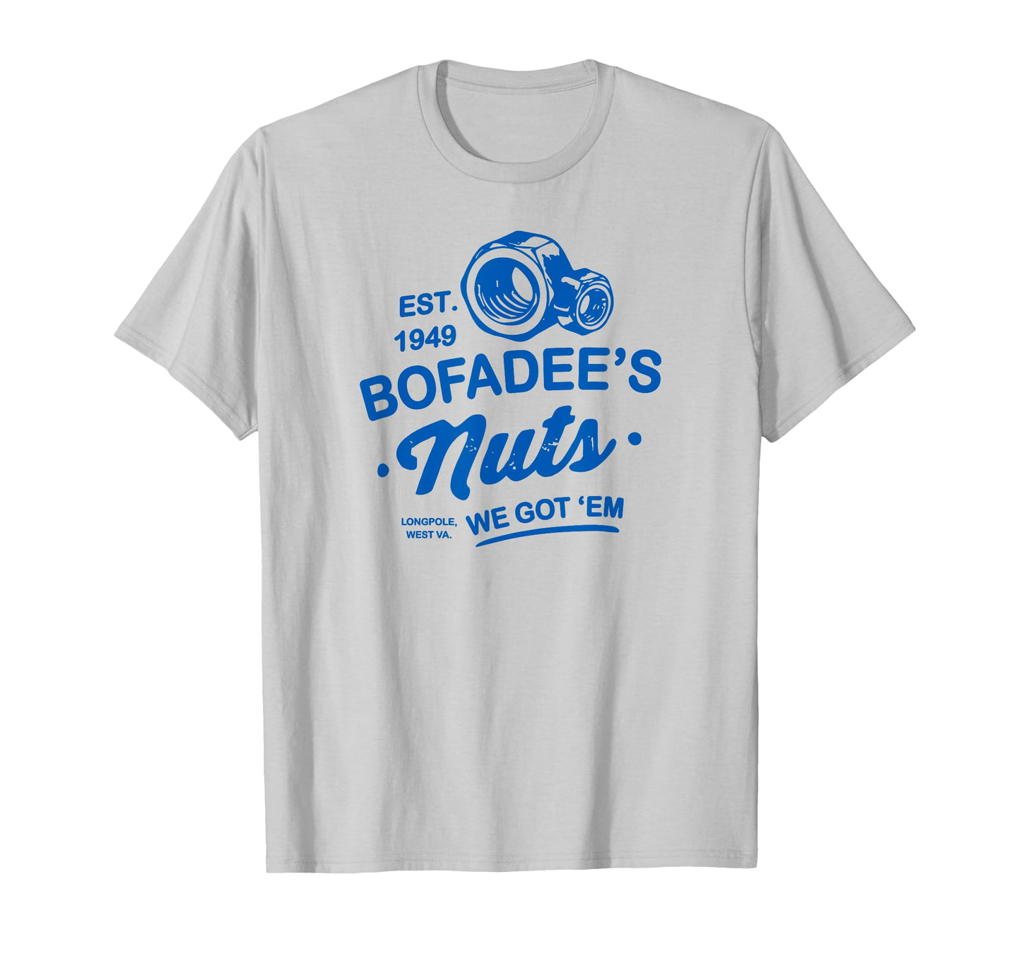 Bofadee's Nuts Funny Tee Design T-Shirt