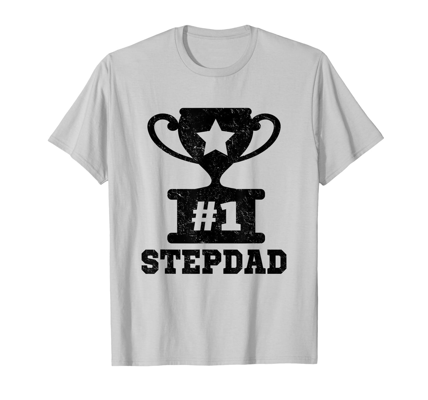 #1 Stepdad Number One Stepdad Stepfather Funny Father's Day T-Shirt