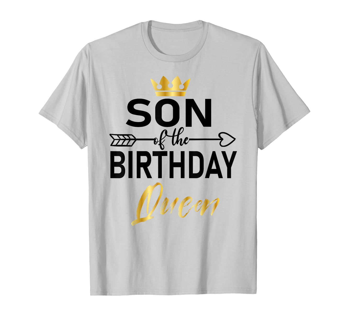 Son Of The Birthday Queen Mom's Bday matching Birthday T-Shirt