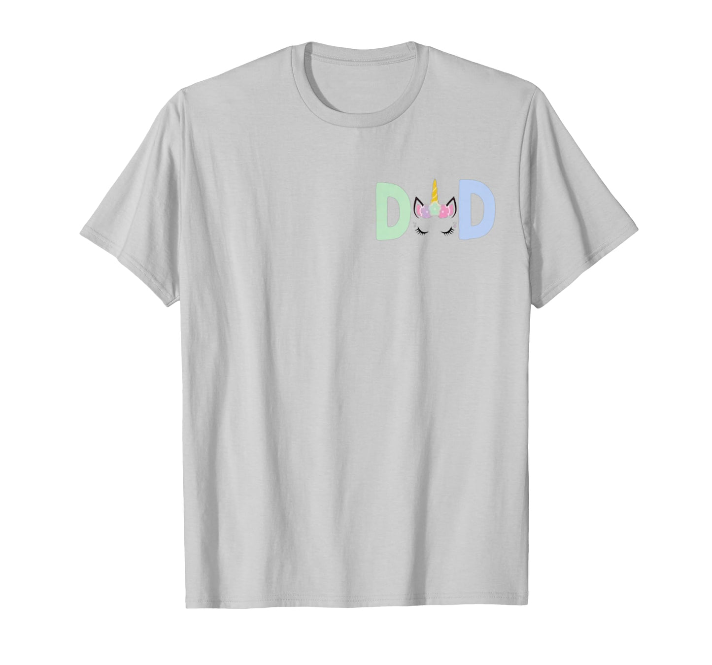 Unicorn Dad First Birthday Girl Family Matching Mama Party T-Shirt