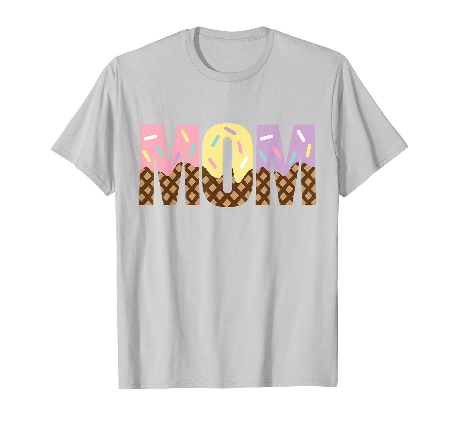Mom Of The Sweet One Ice Cream 1st First Family Mother's Day Men Women T-Shirt