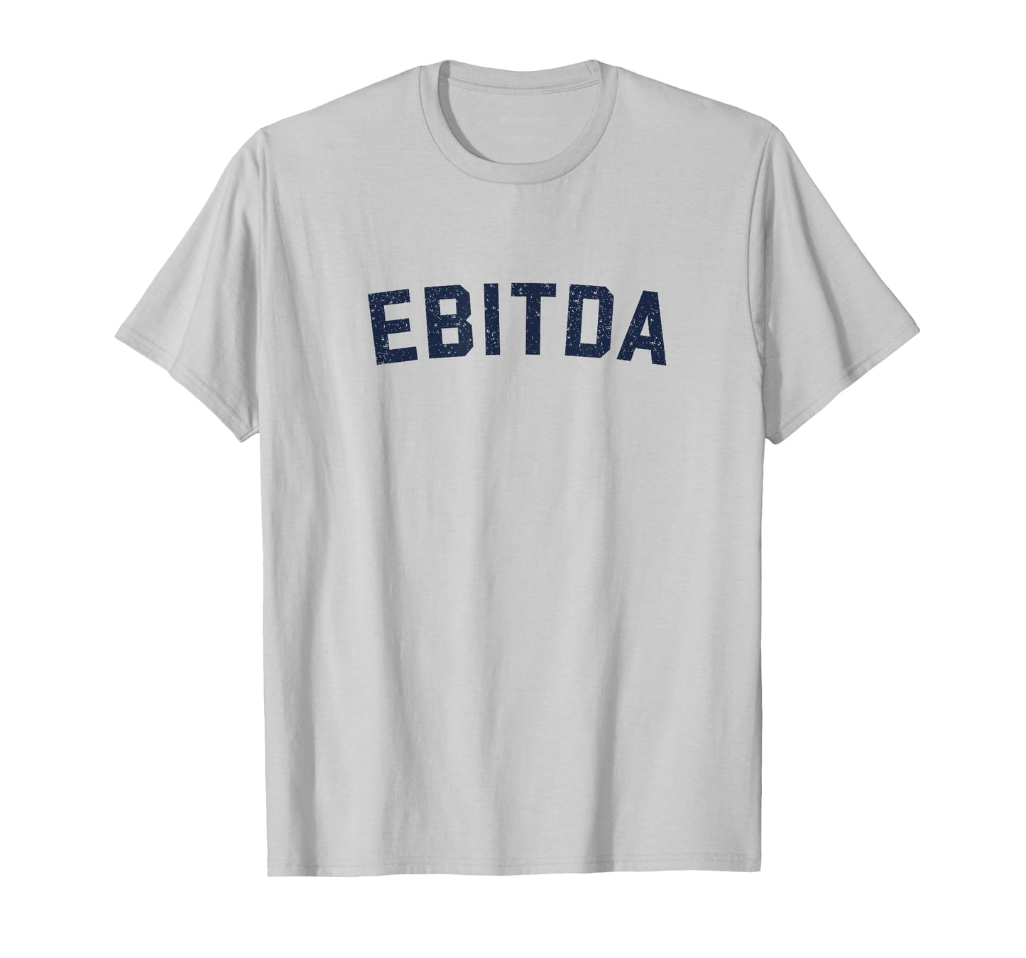 EBITDA Box Letter Adult Cotton T-Shirt