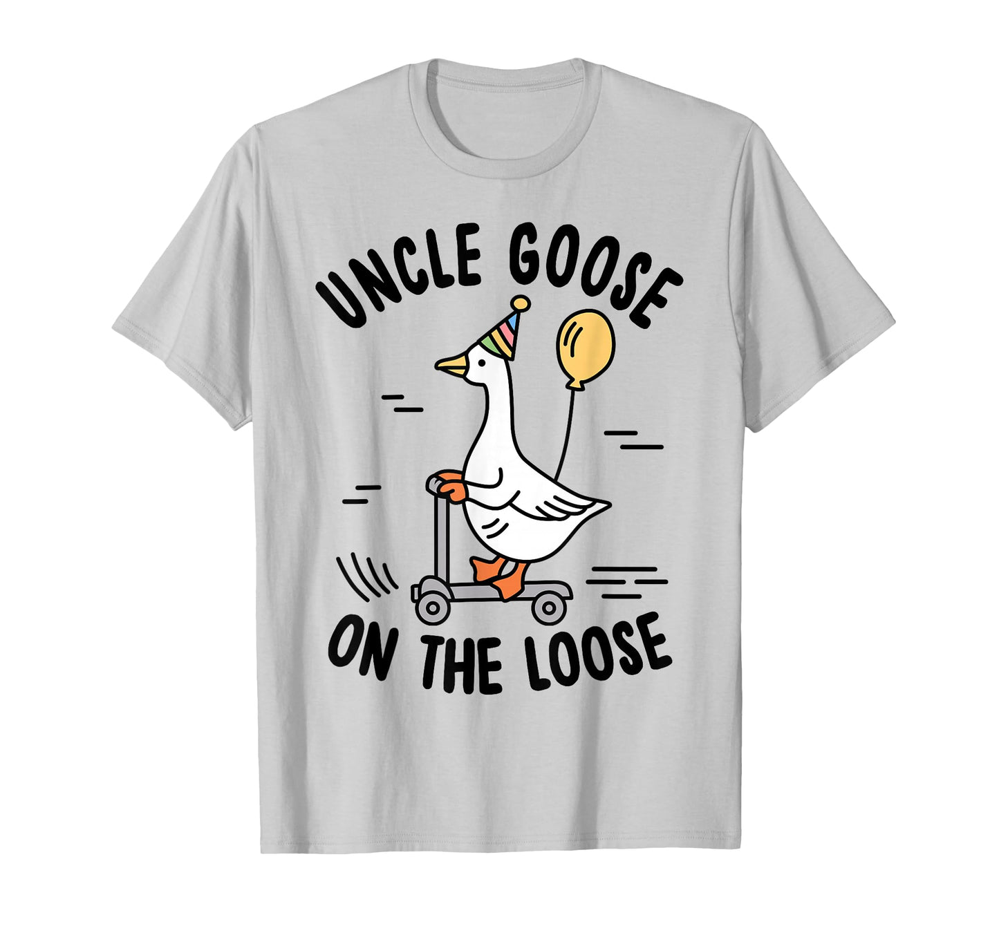 Uncle Goose On The Loose Funny Birthday Matching Family T-Shirt