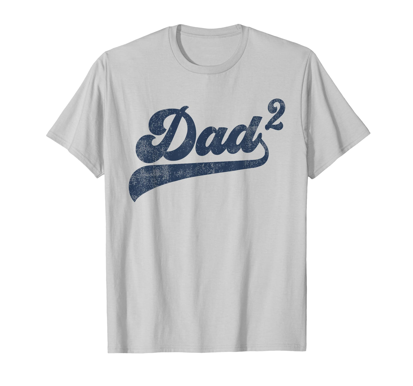 Dad2 Dad Squared Gifts Father Of Two Daddy 2 Second Time Dad T-Shirt