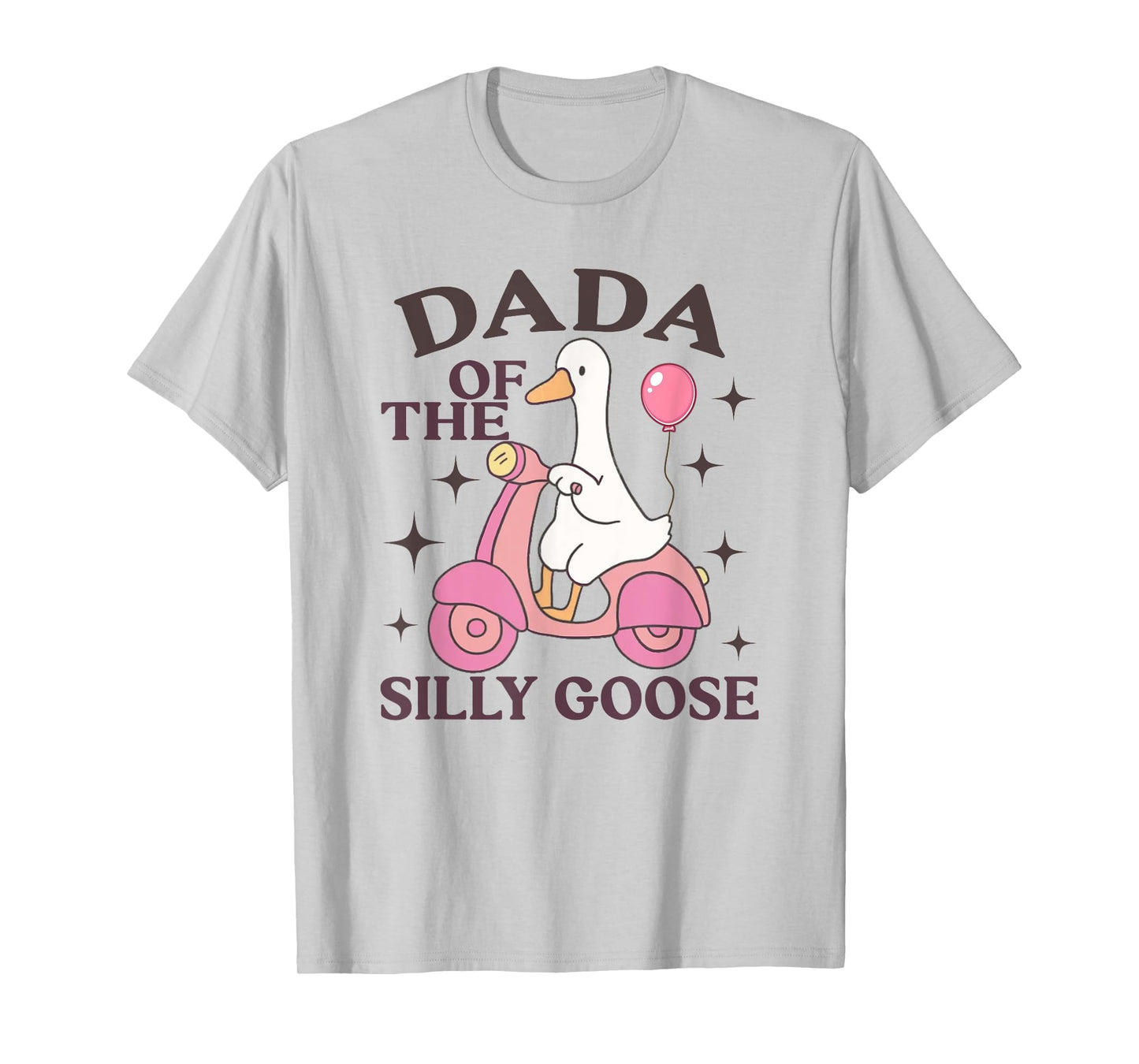 Dada Goose On The Loose Funny Birthday Matching Family T-Shirt