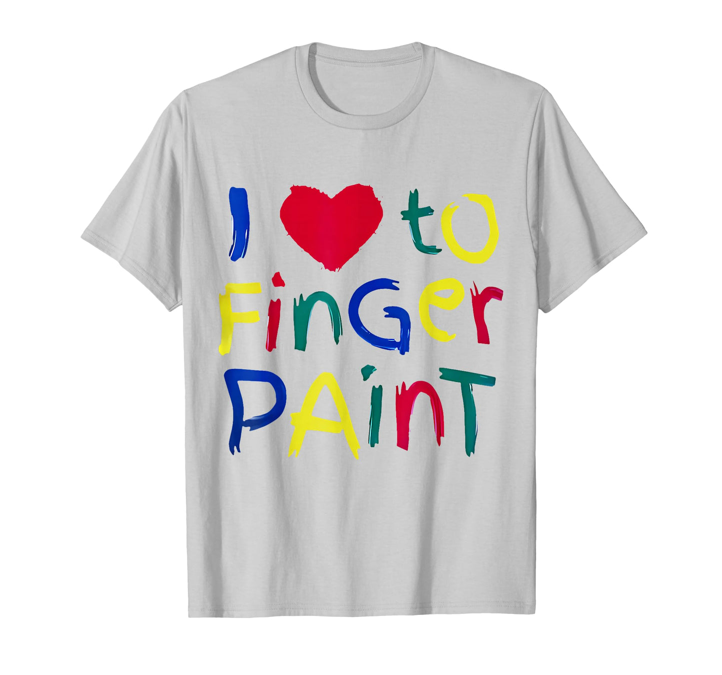 I Heart Love To Finger Paint I'm Paint Cute Couple T-Shirt