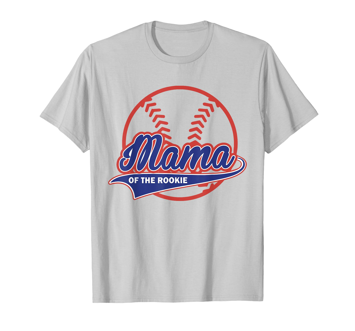 Mama Of The Rooki-e 1st Birthday Baseball Theme Matching T-Shirt