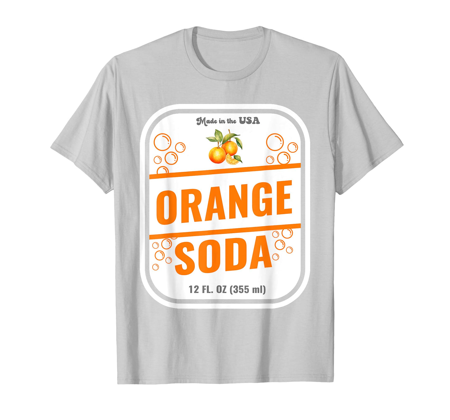 Halloween Costume Orange Soda Unique Group Costume Idea T-Shirt