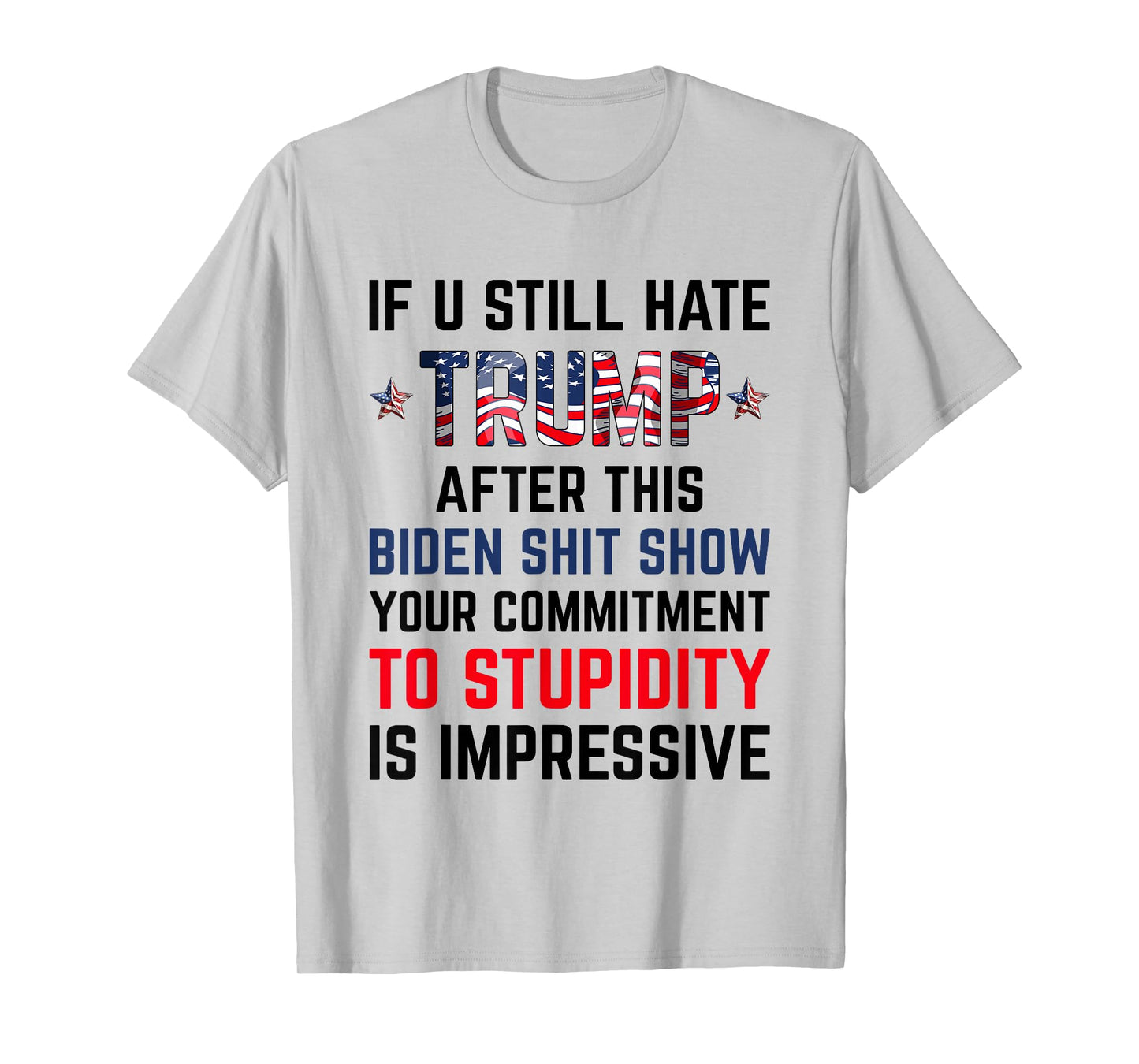 If You Still Hate Trump After This Biden Shit Show Funny T-Shirt