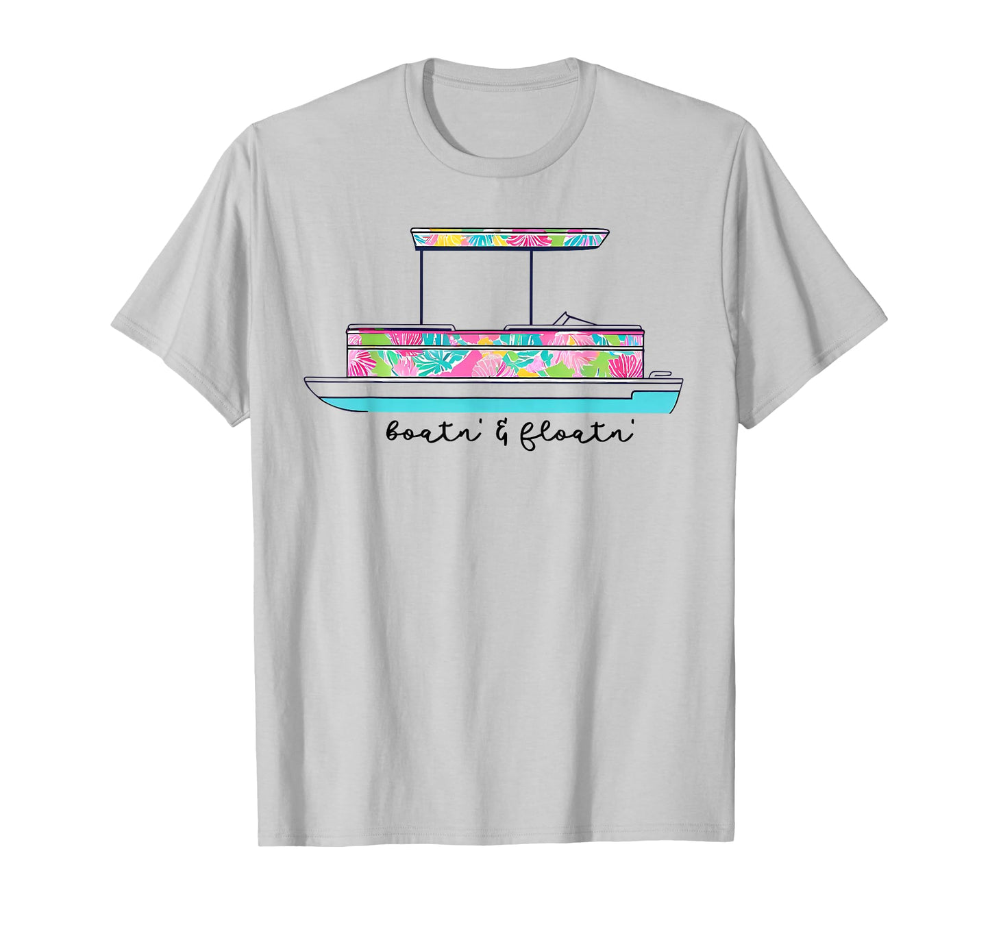 Boatin' And Floatin' Lake Life River Summer Vacation Family T-Shirt