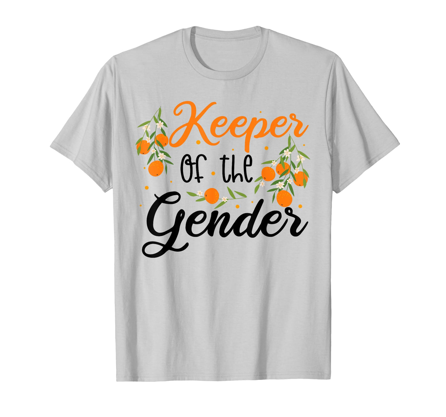 Keeper Of The Gender Boy Or Girl Little Cutie Gender Reveal T-Shirt