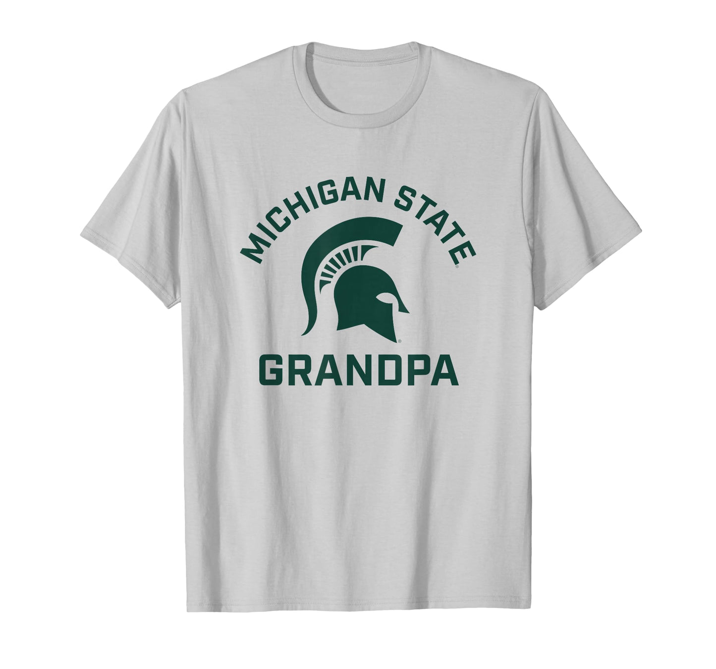 Michigan State MSU Spartans Arched Grandpa T-Shirt