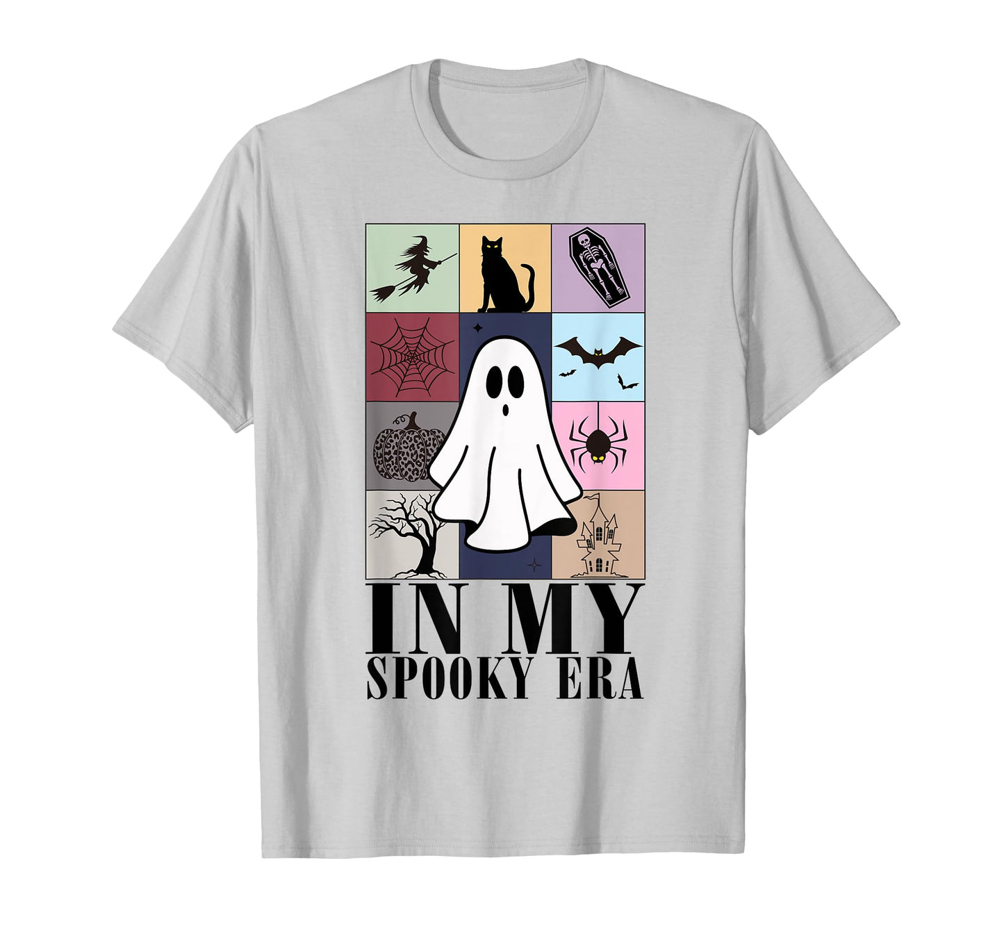Funny Ghost Retro Halloween In My Spooky Era T-Shirt