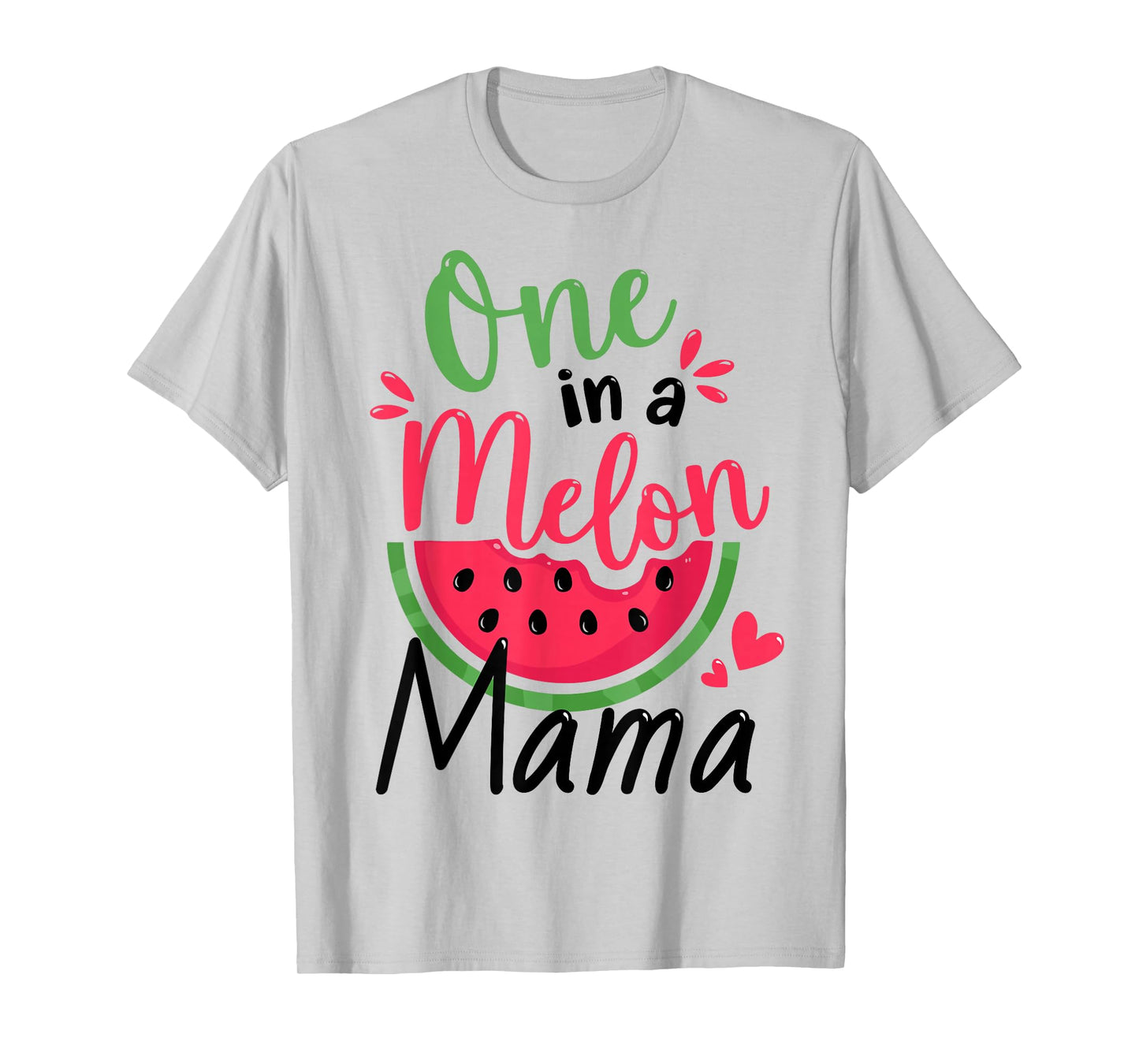One in a Melon Mama 1st Birthday Party Family Matching T-Shirt