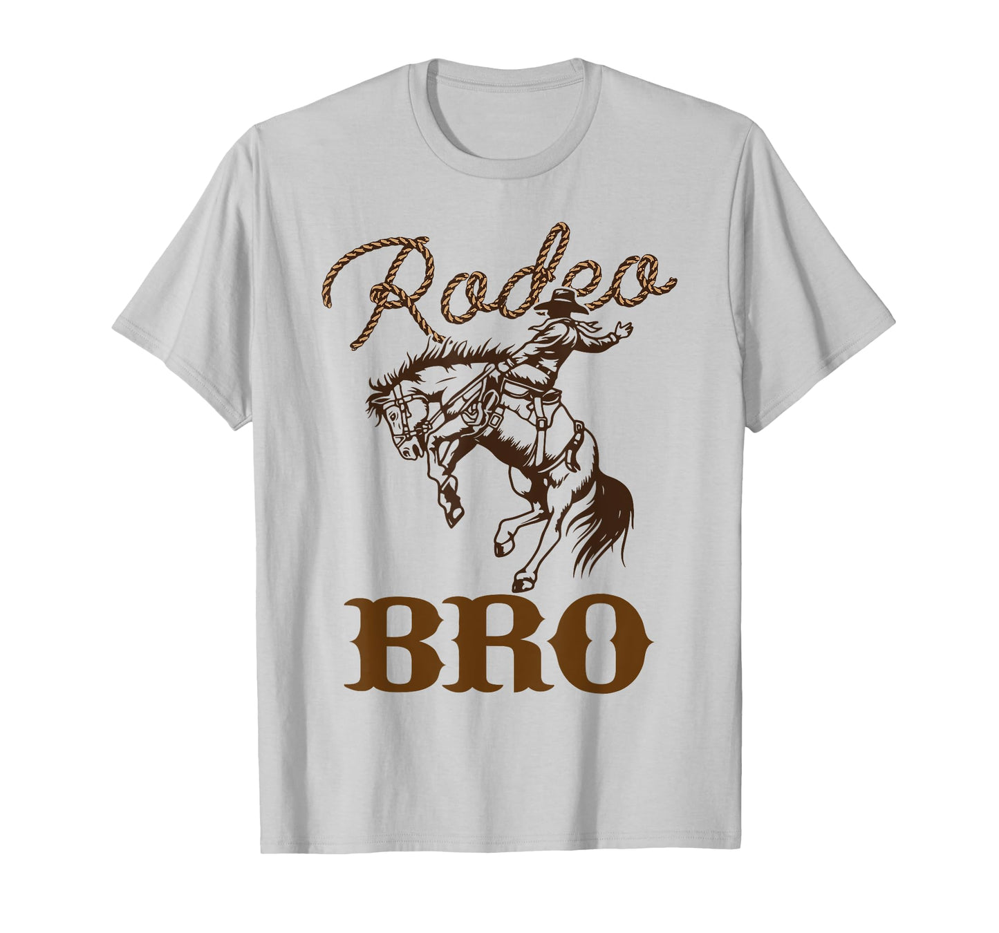 Bro Birthday Cowboy Cowgirl Western Rodeo Brother Bday Party T-Shirt