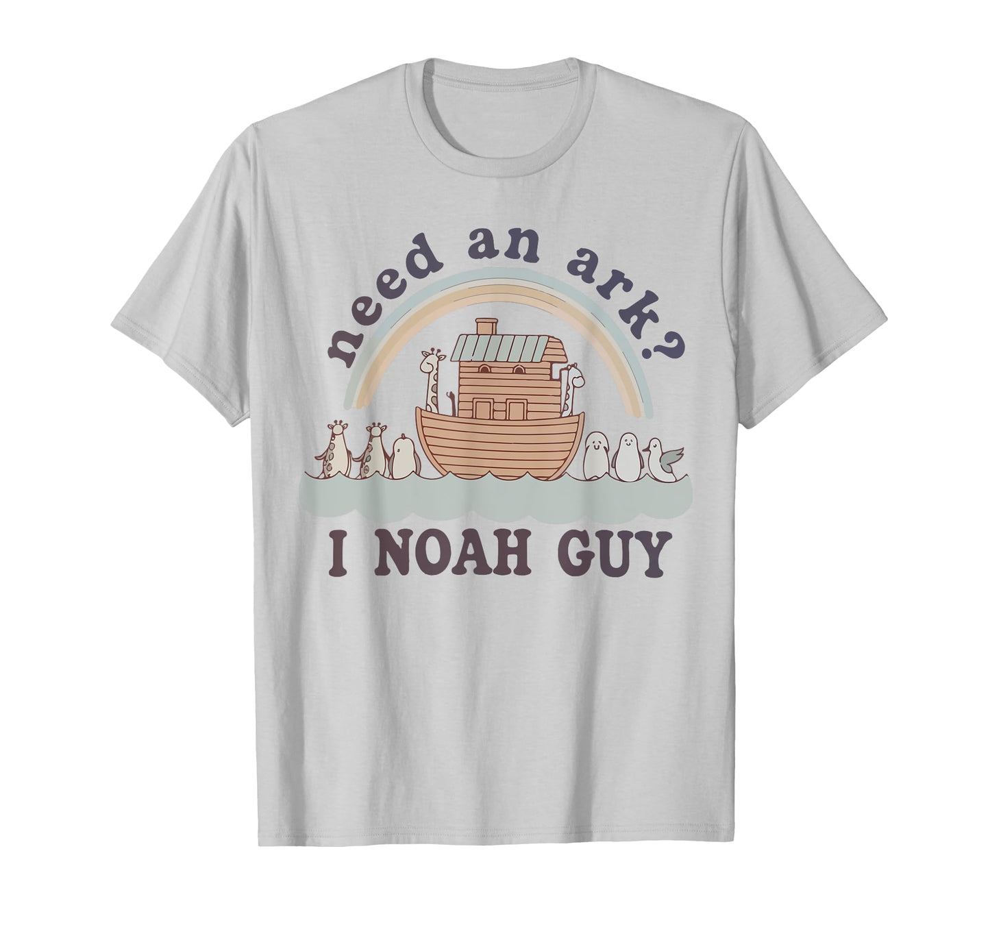 Toddler Need An Ark I A Noah Guy Funny Christian Kids Boys T-Shirt