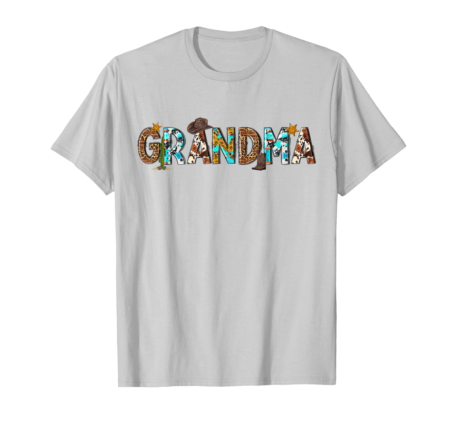 Rodeo Grandma Western Country Family Matching Cowboy Cowgirl T-Shirt