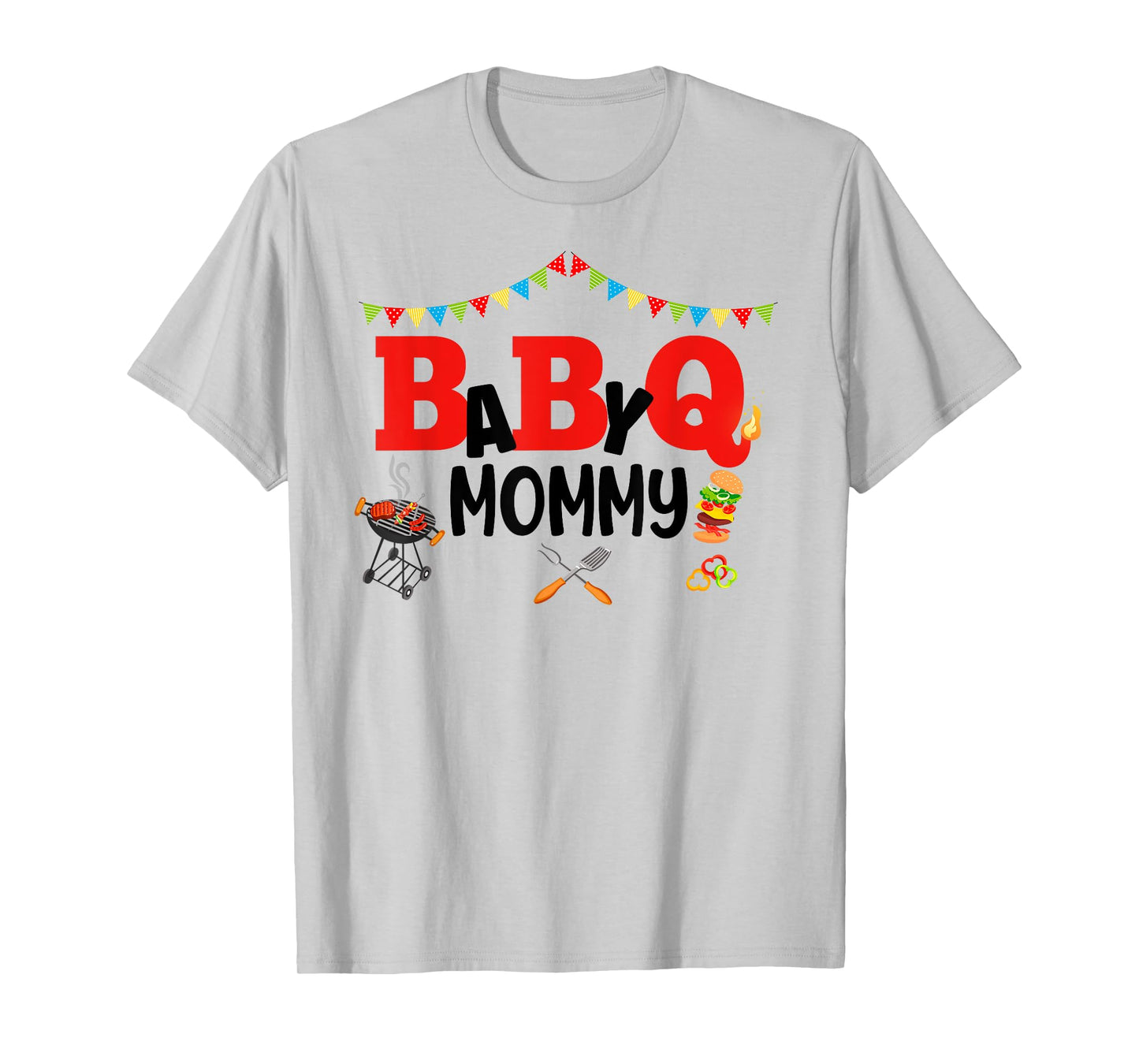 BBQ Baby Shower Gender Reveal Matching Group Outfit T-Shirt