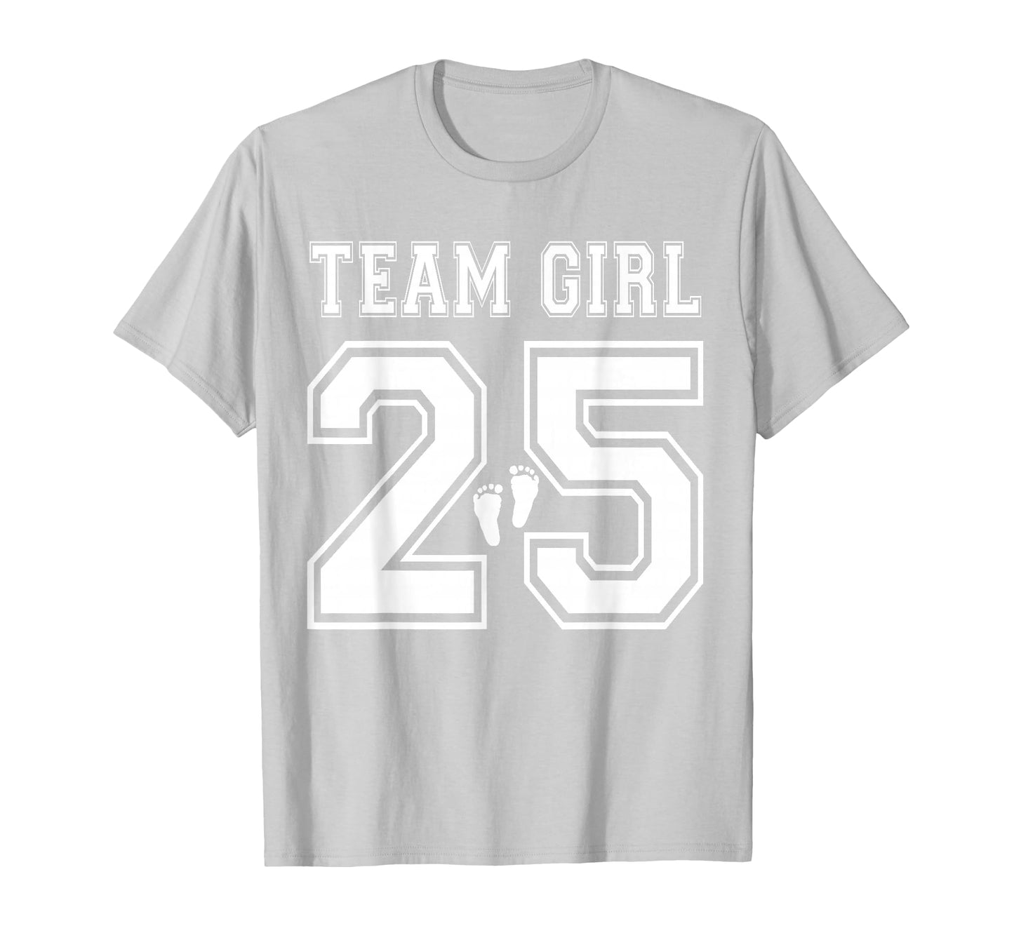 Team Girl 2025 Gender Reveal Girl Baby Shower Adoption T-Shirt