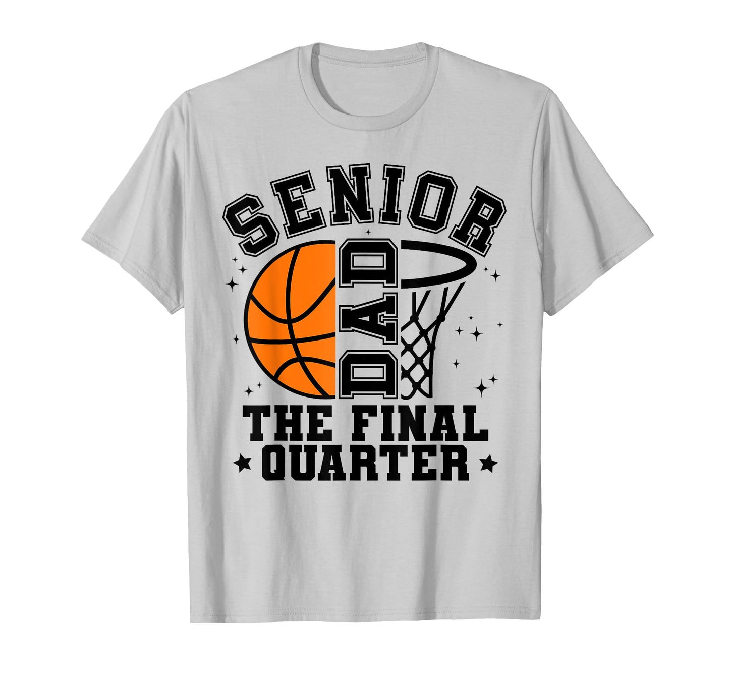 Senior Basketball Dad 2026 The Final Quarter Class of 2026 T-Shirt