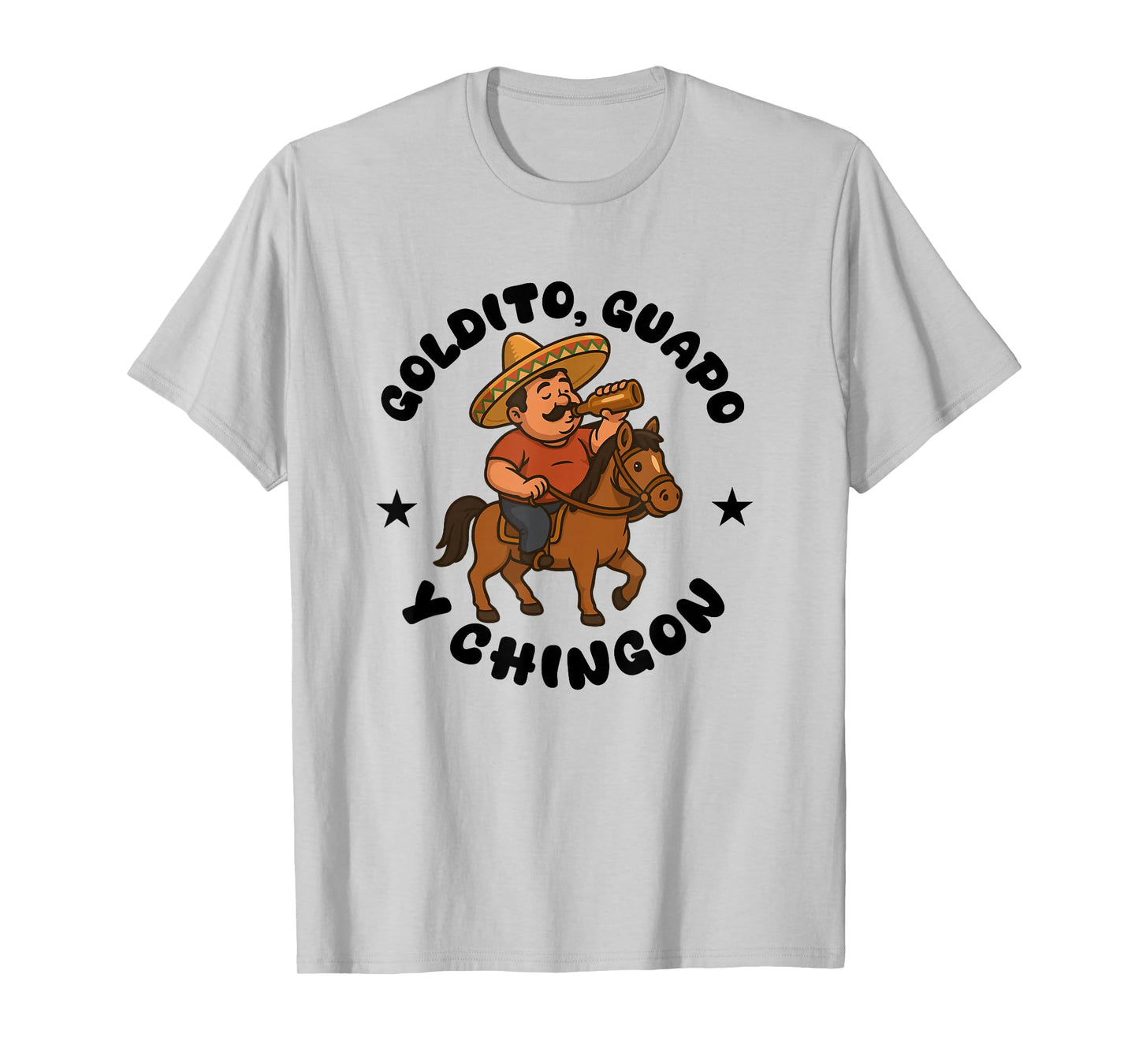gordito guapo y chingon camisa papa mexicano mexican dad T-Shirt