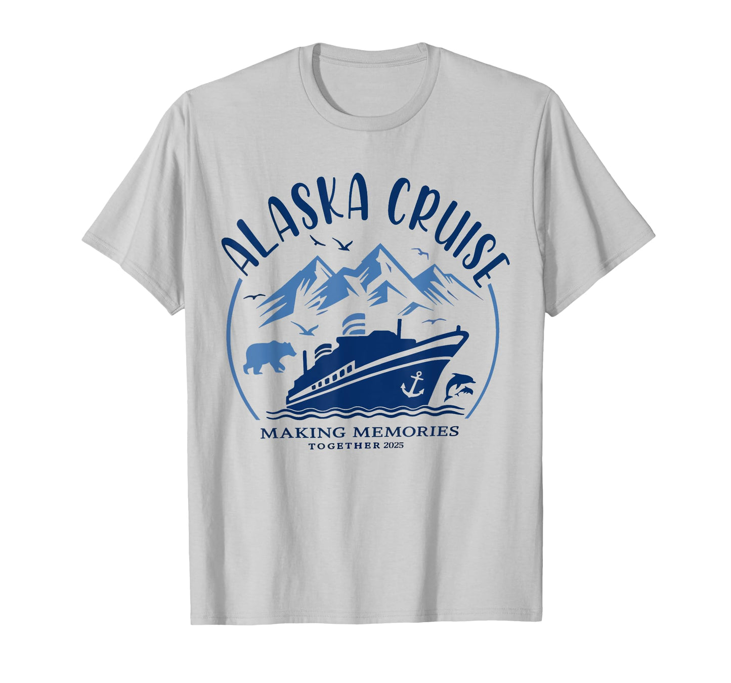 Matching Family Friends And Group Alaskan Alaska Cruise 2025 T-Shirt