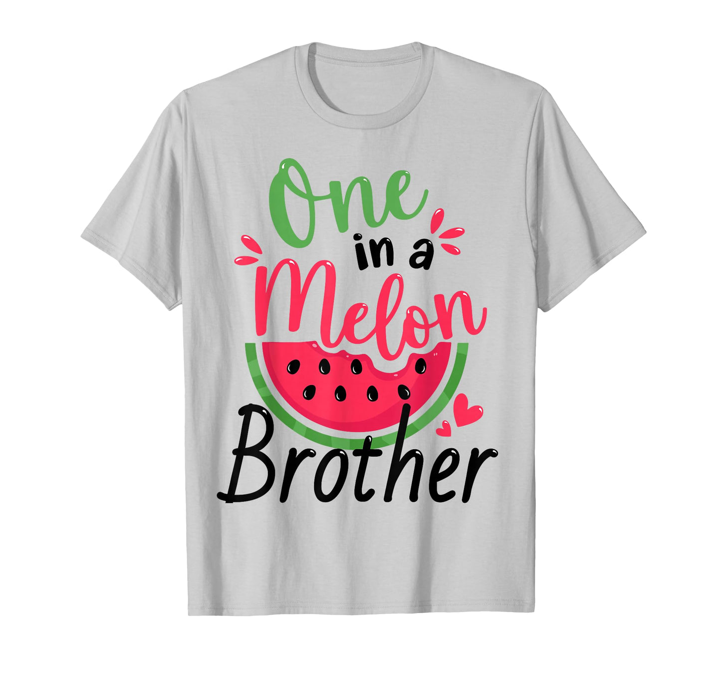 One in a Melon Brother 1st Birthday Party Family Matching T-Shirt