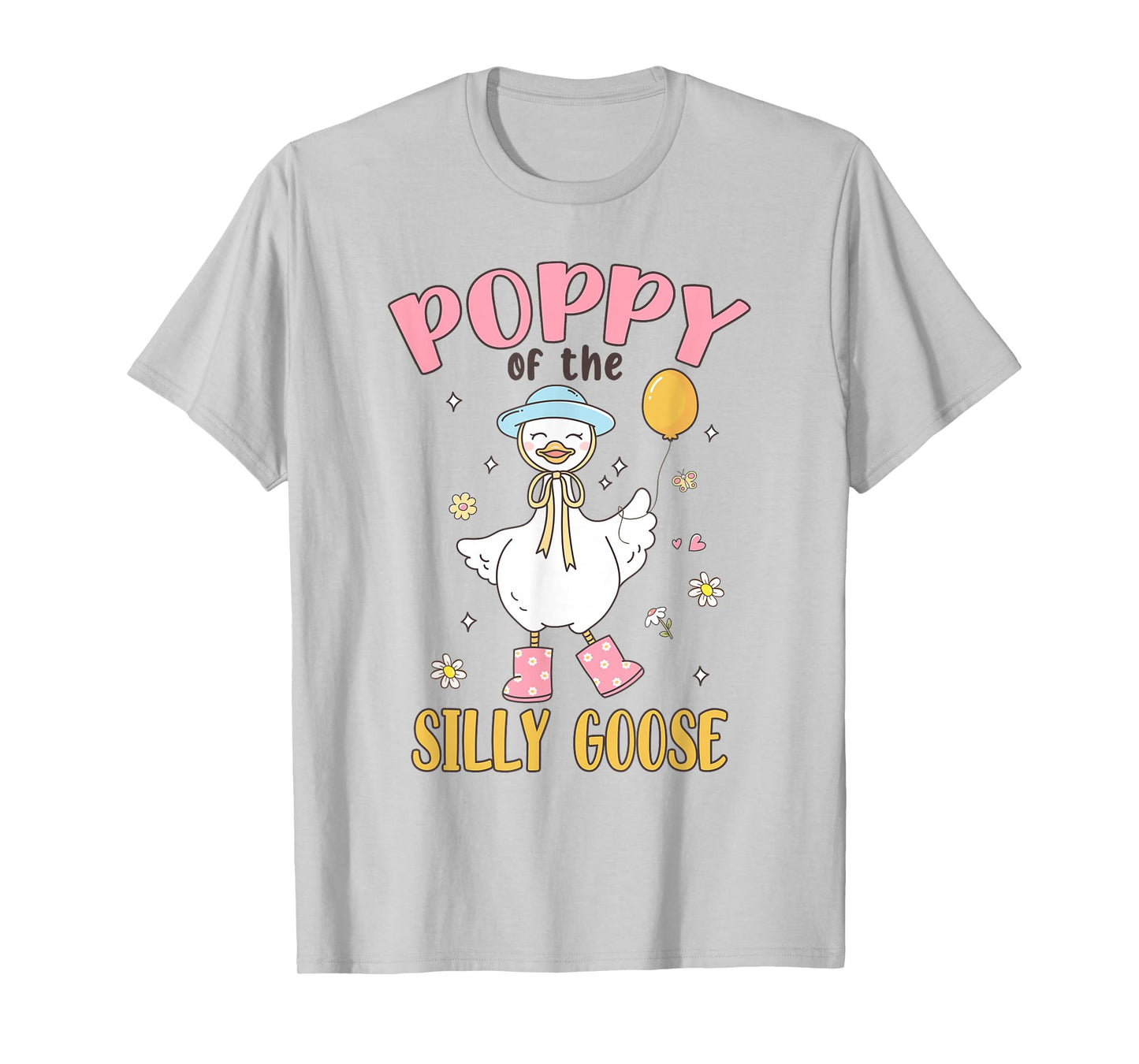 Poppy of The Silly Goose First Birthday Family Matching T-Shirt