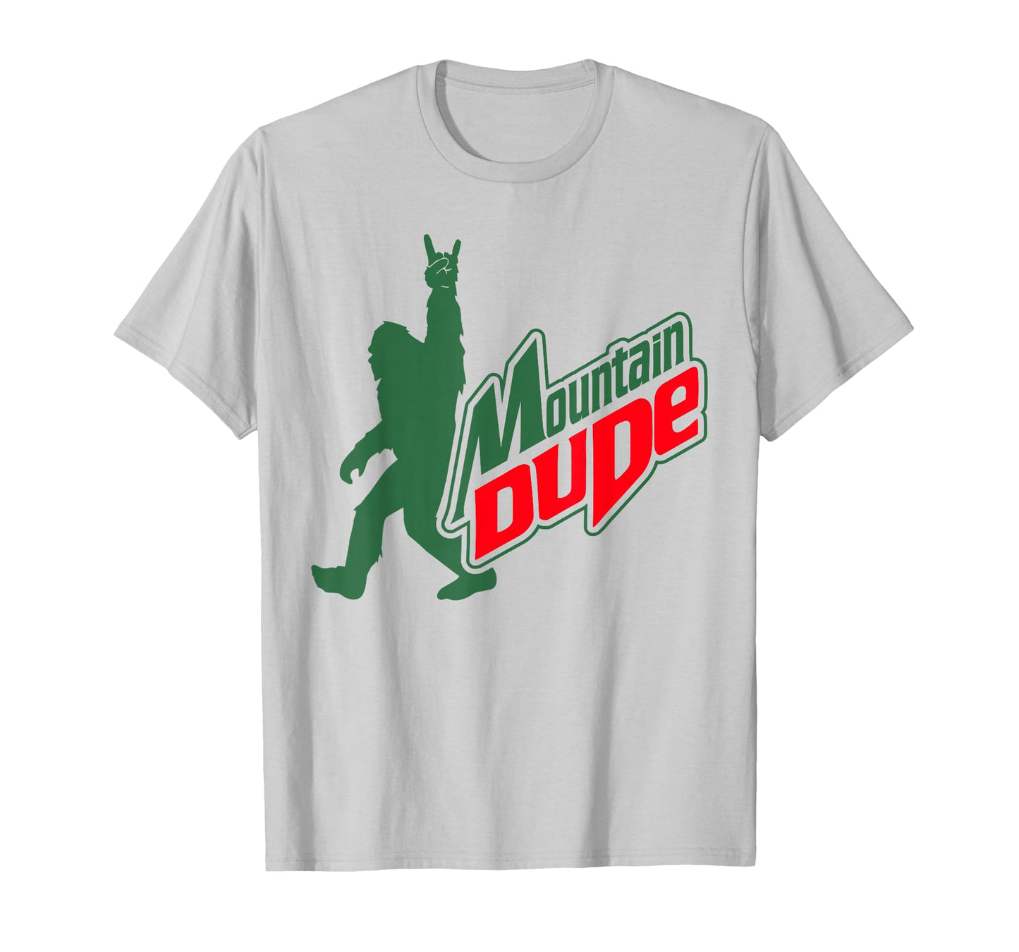 Mountain Dude Funny Bigfoot Sasquatch Hiking Gifts Men Women T-Shirt