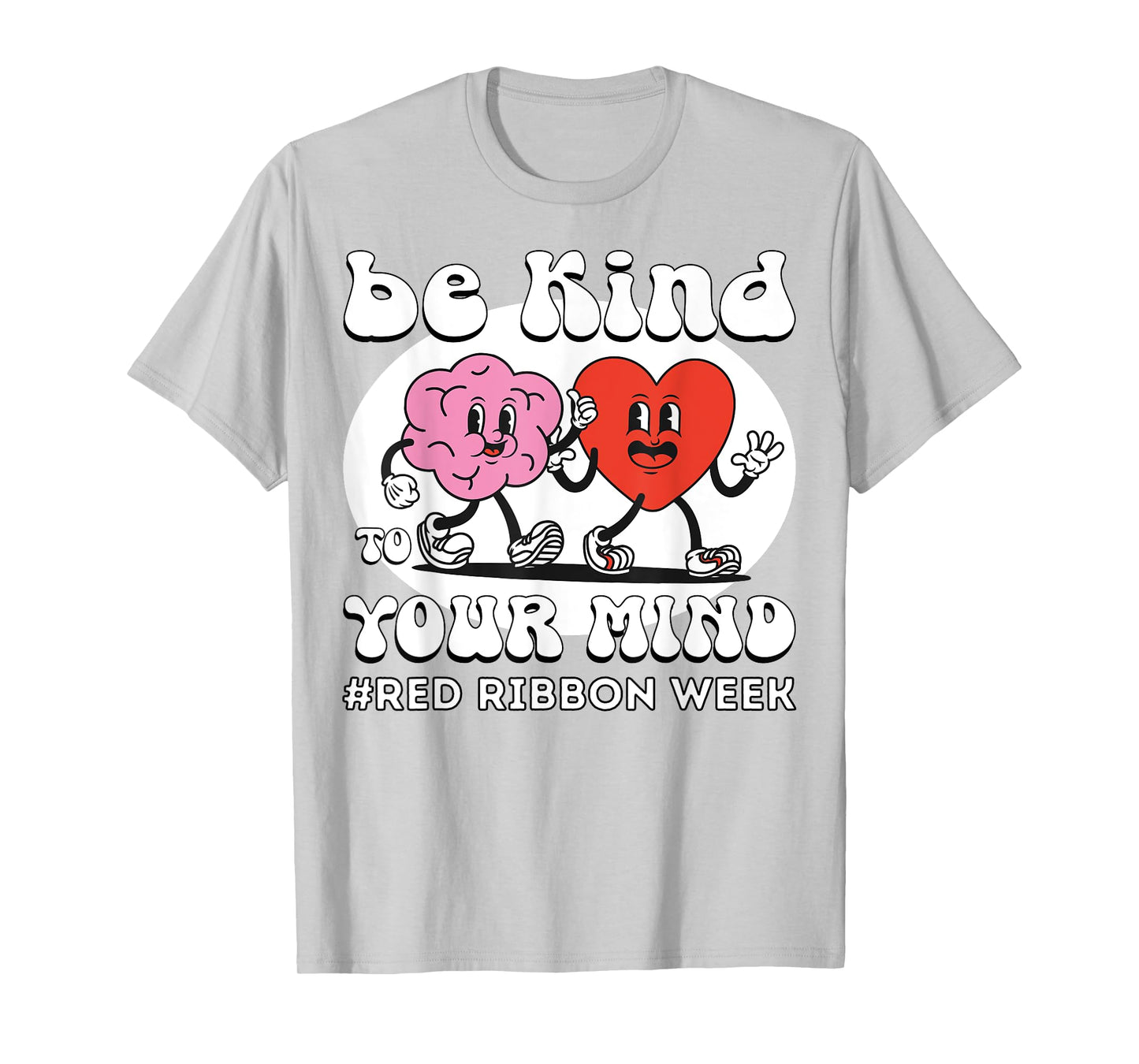 Red Ribbon Week - Be Kind To Your Mind Kids Boys Girls T-Shirt