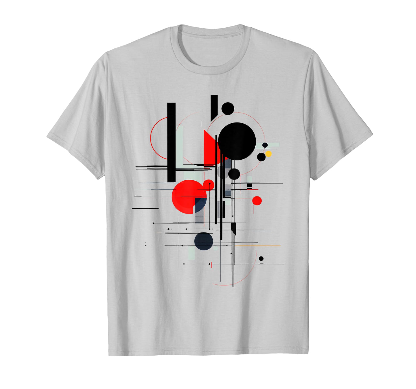 Art Abstract Motif Painting Artwork Geometric T-Shirt