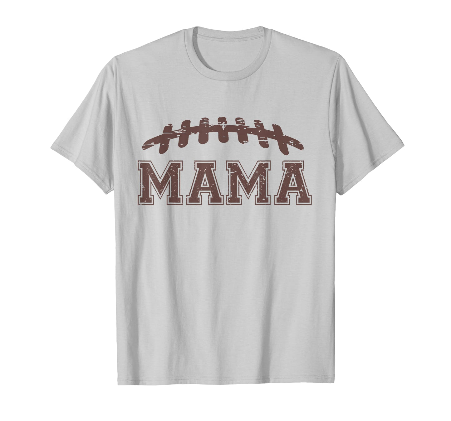 Mama of The 1 Year Old Football 1st Year Down Birthday Boy T-Shirt
