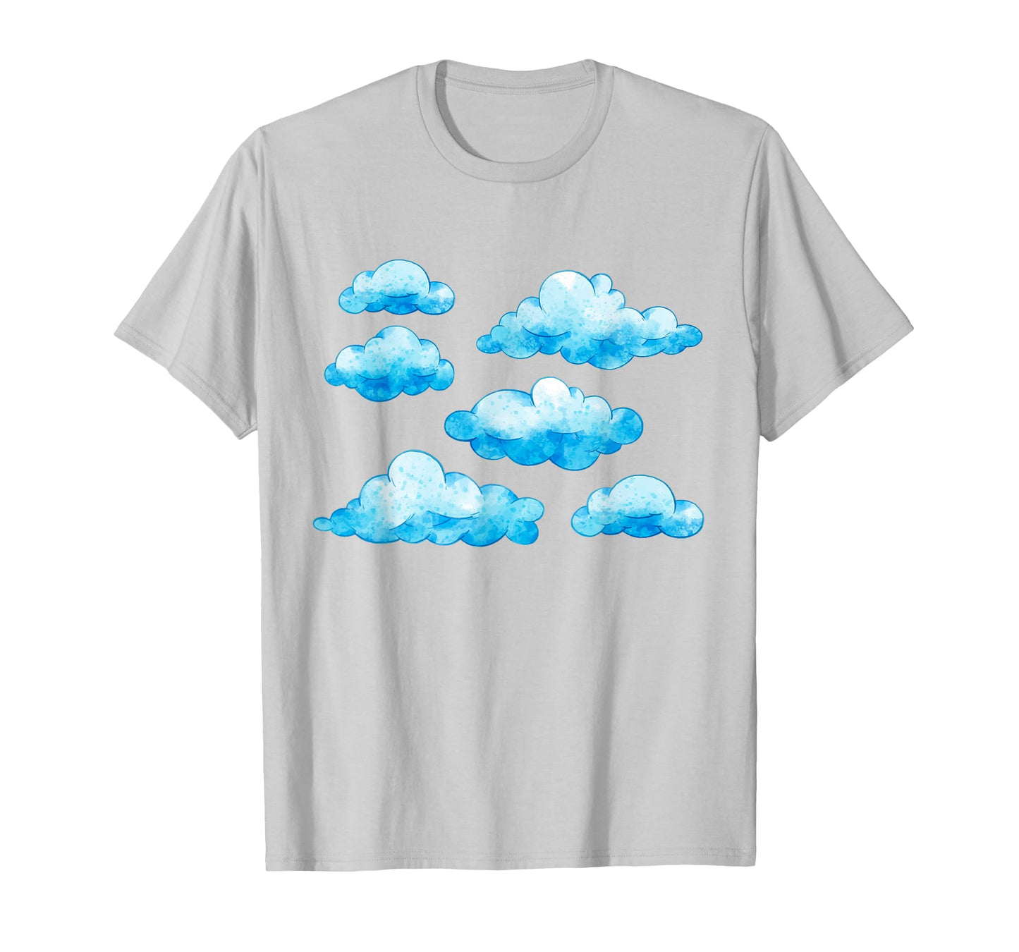 Blue White Clouds T-Shirt