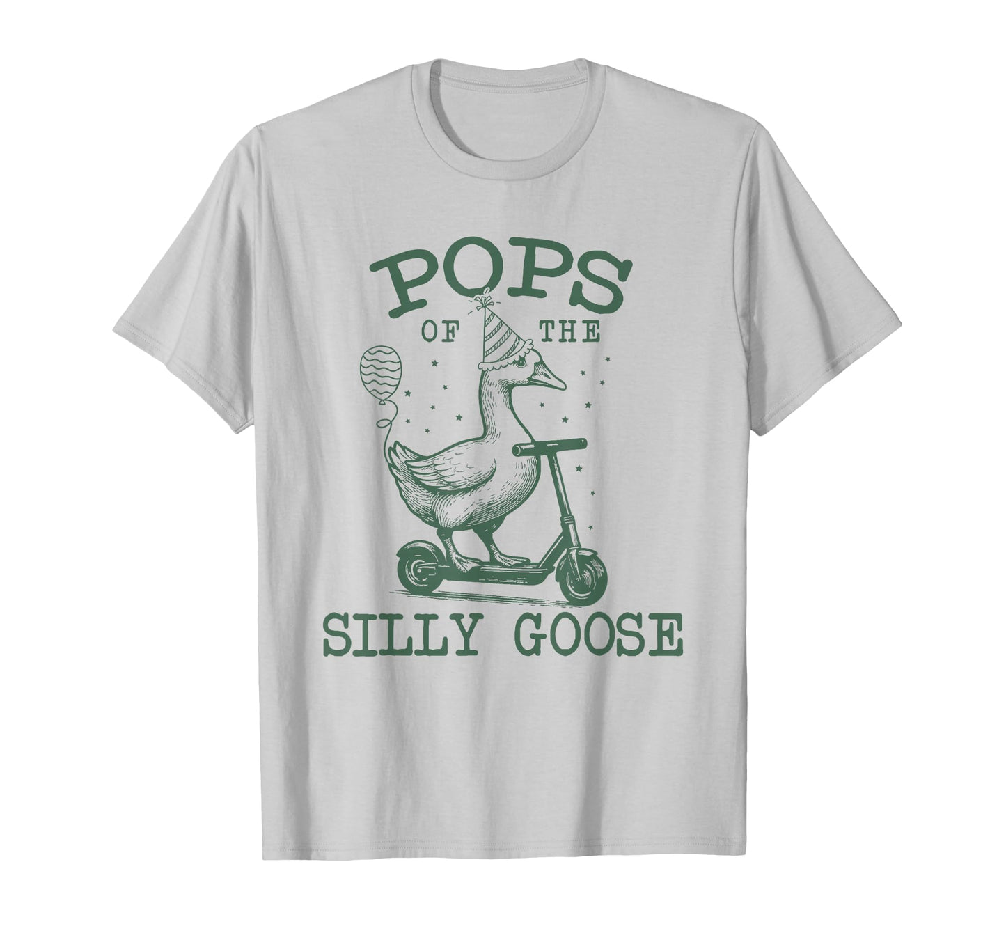 Pops of The Silly Goose First Birthday Family Matching T-Shirt