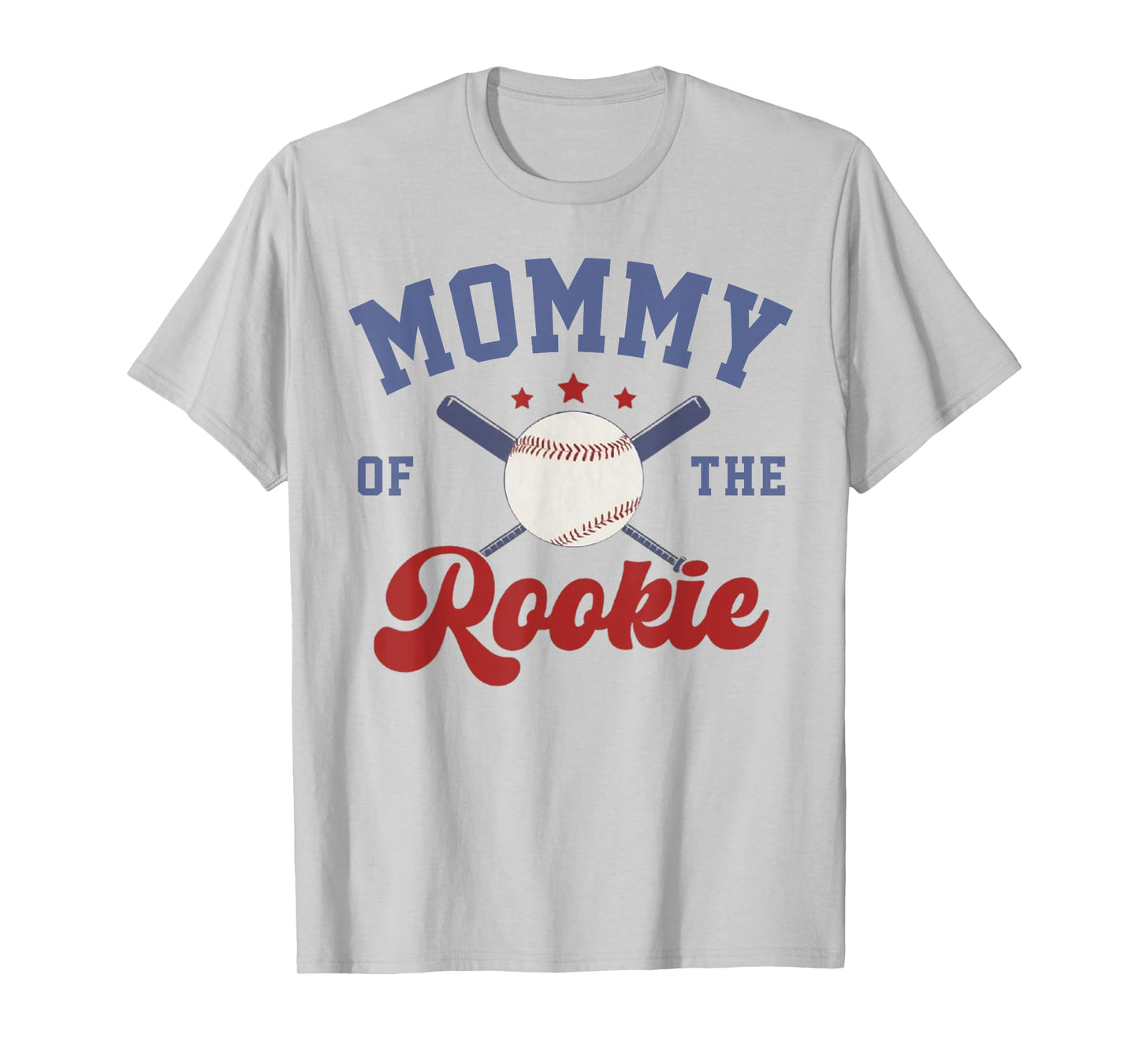 Mommy of Rookie 1st Birthday Baseball Boy Family Matching T-Shirt