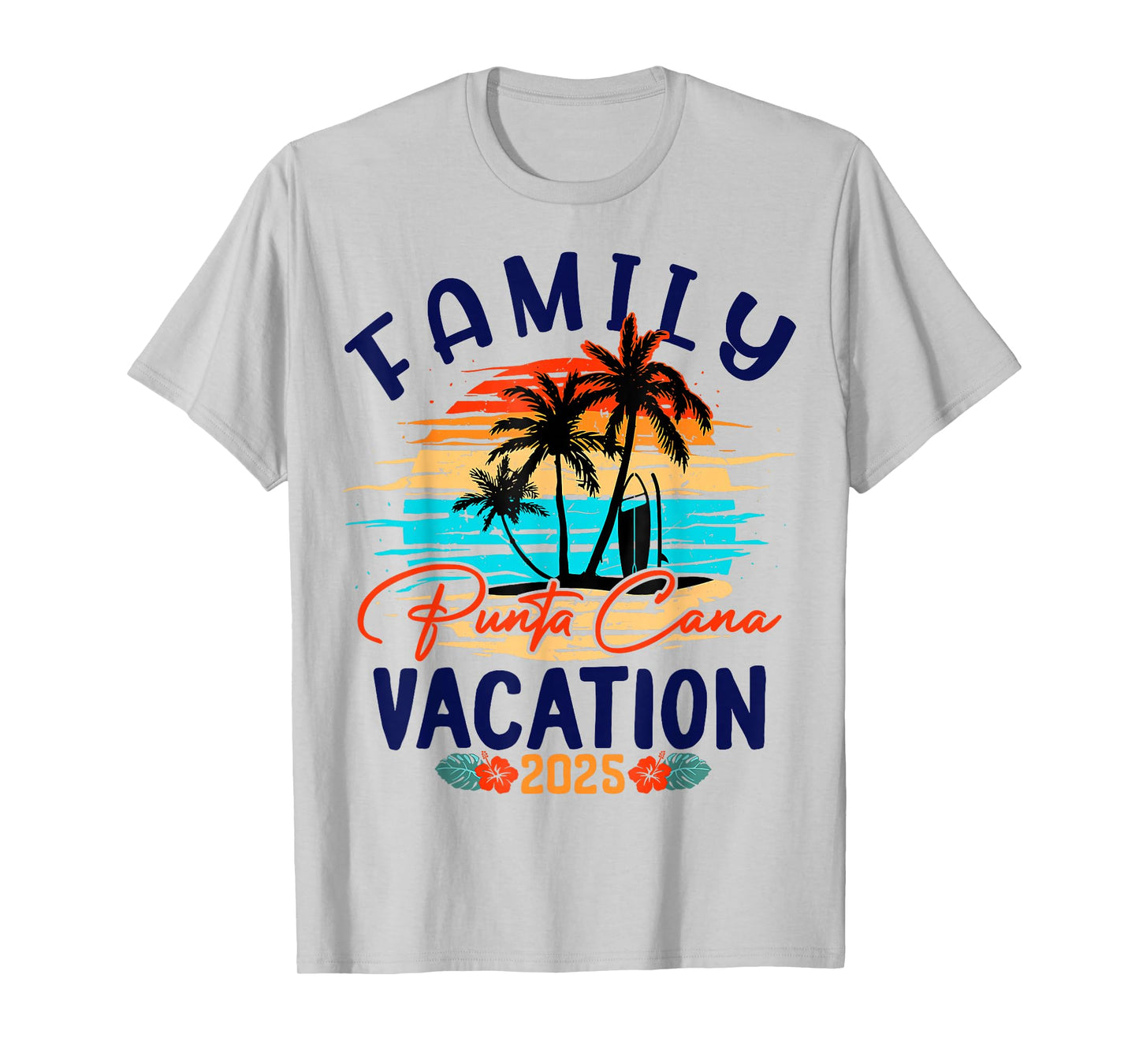 Family Punta Cana Vacation 2025 Summer Vacation Matching T-Shirt