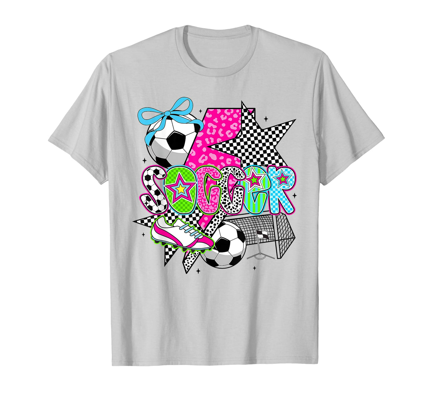 Soccer Game Day Soccer Mom Soccer Mama Go Cheer Sports T-Shirt