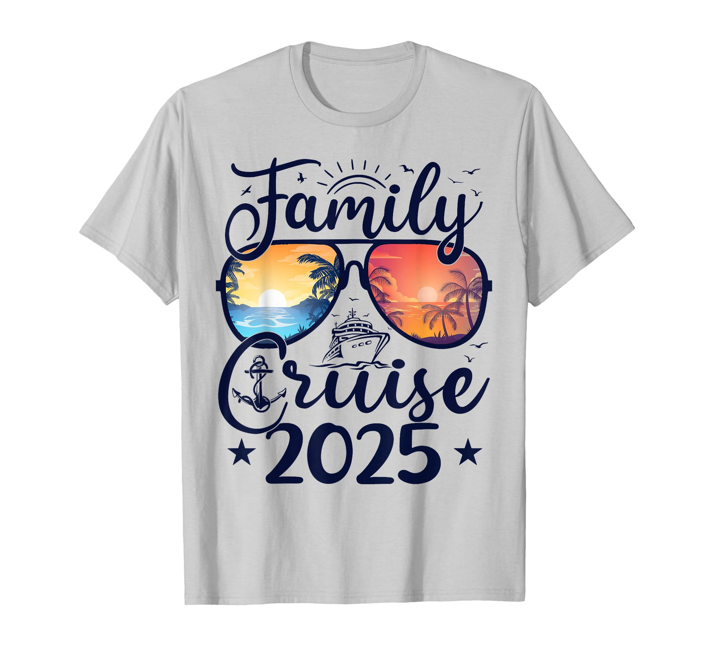 Family Cruise 2025 Summer Vacation Matching Family Cruise T-Shirt