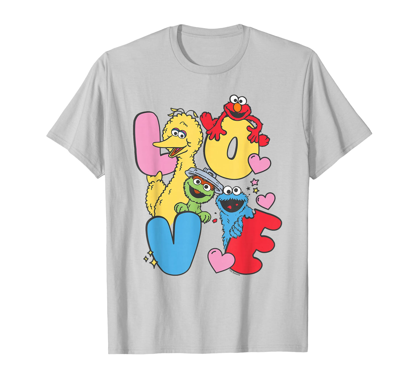 Sesame Street Character Love Valentine T-Shirt