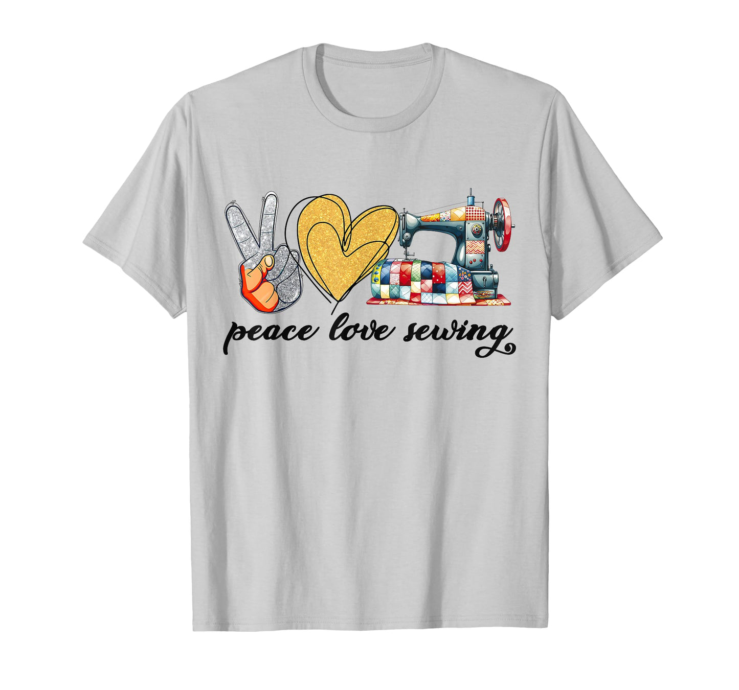 Cute Women Sewing Themed Tshirts Love Quilting Quilter Sewer T-Shirt