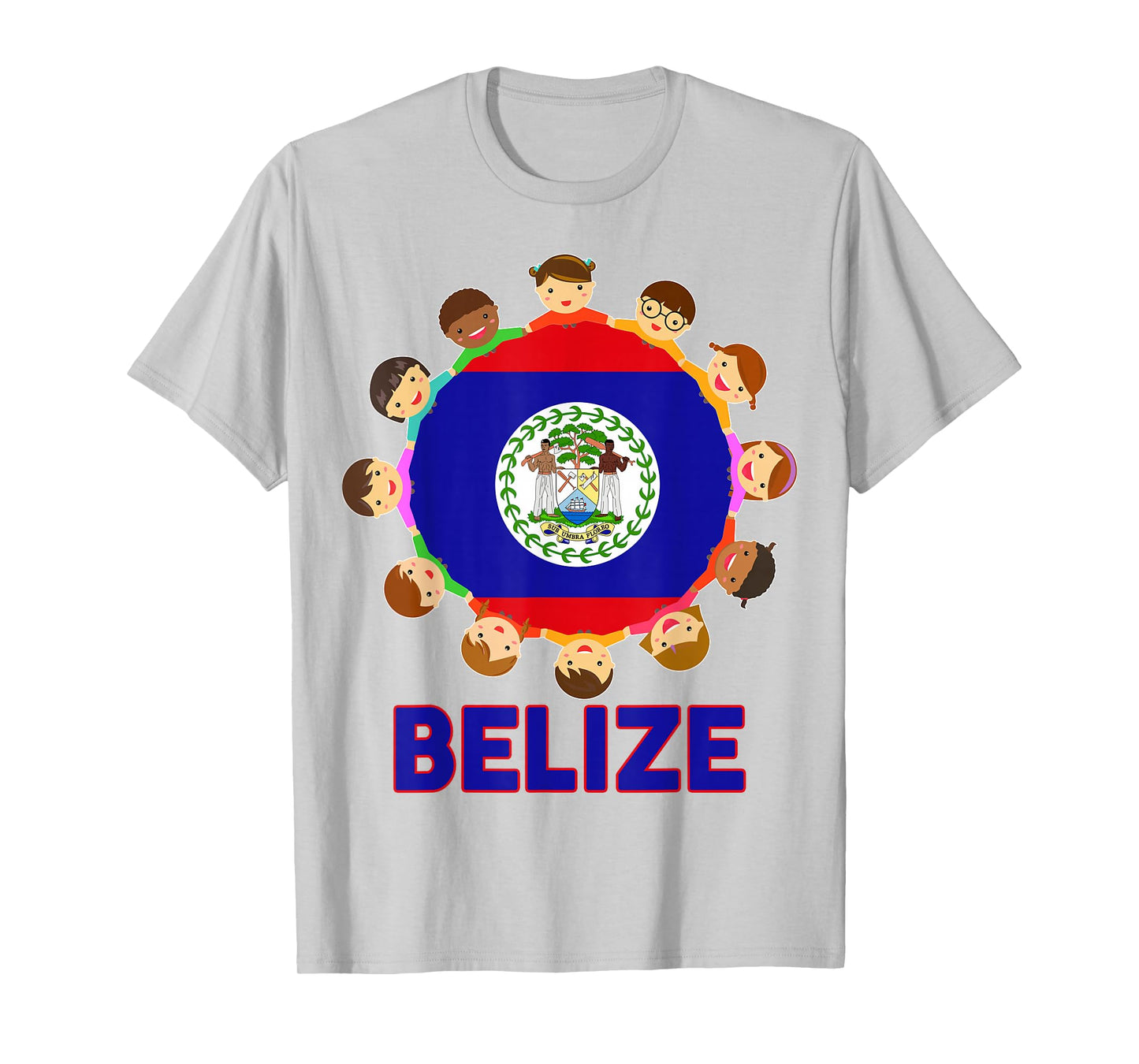 Toddler Belize-Shirt Flag Belizean Hispanic Heritage Baby T-Shirt
