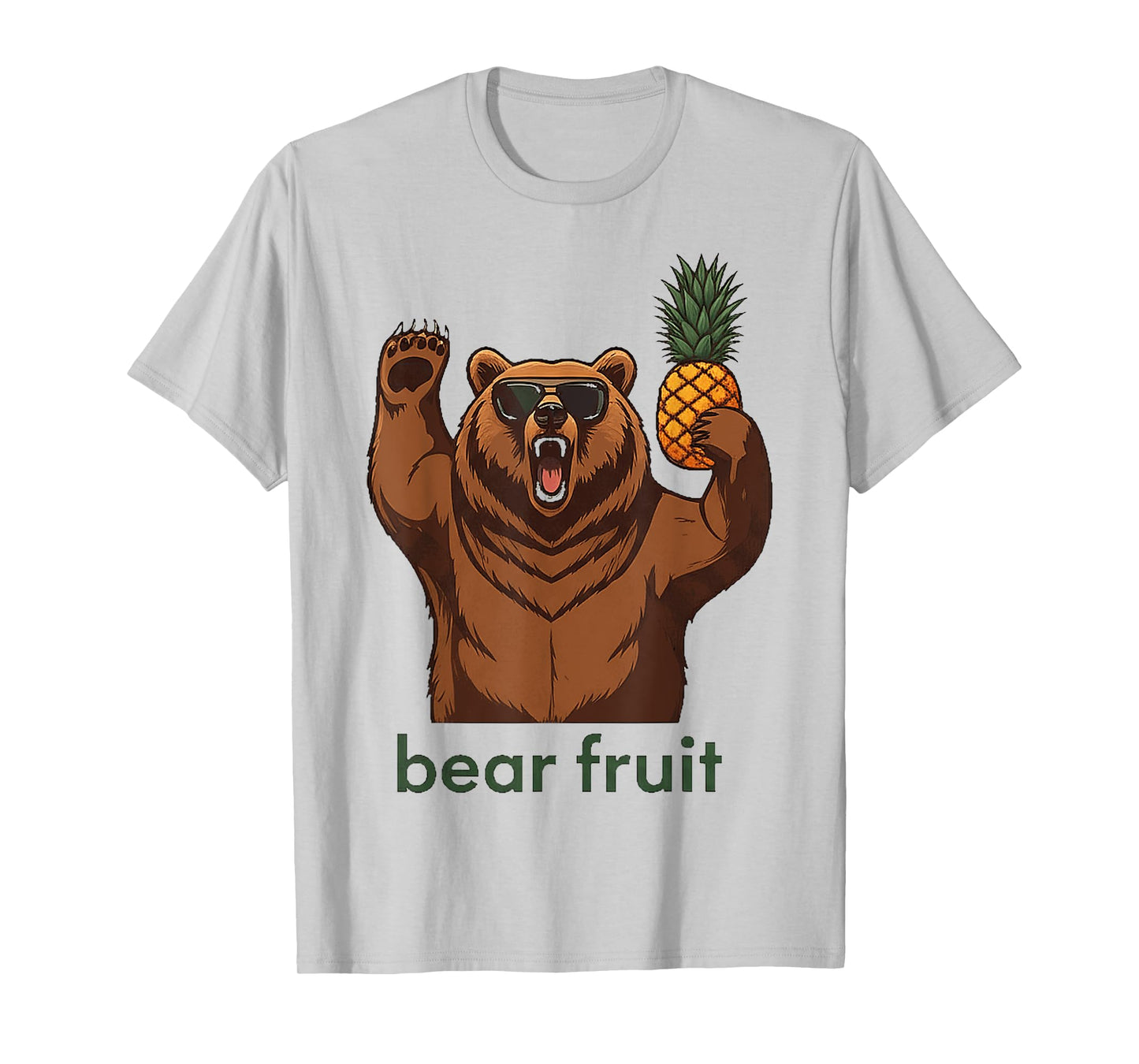 Bear Fruit of the Spirit Funny Christian T-Shirt