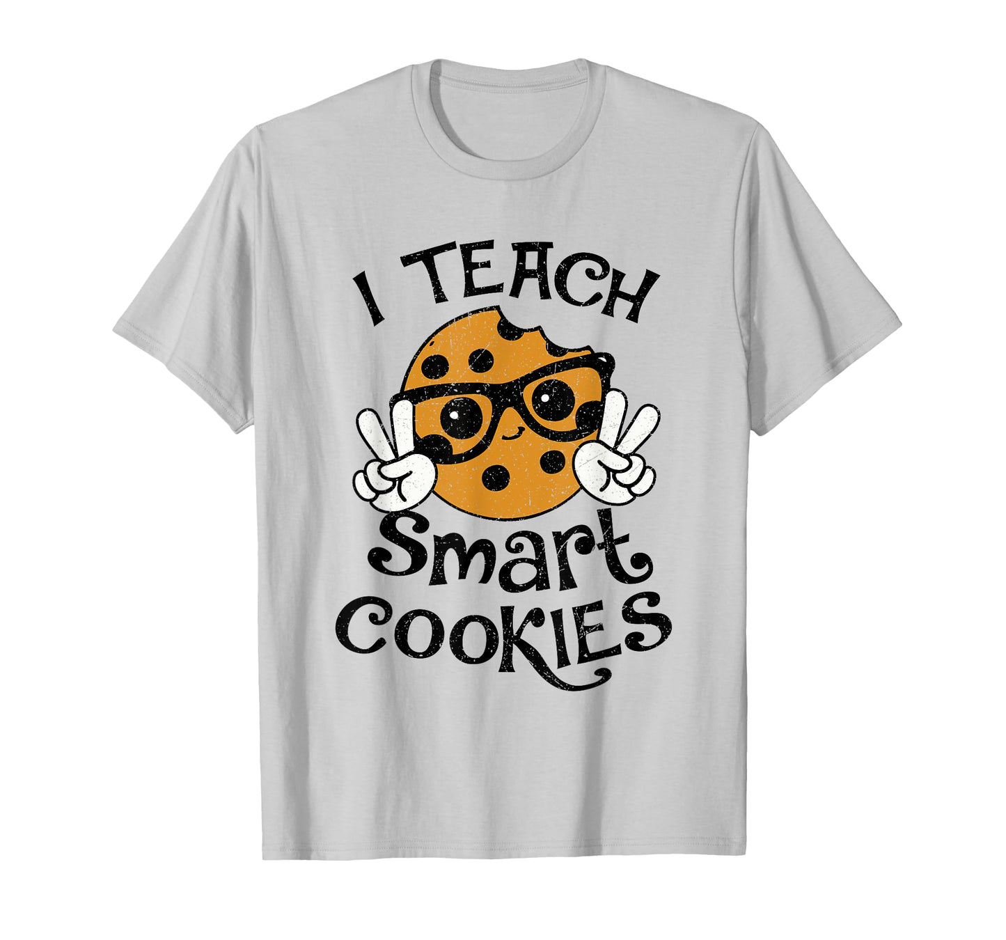 I Teach Smart Cookies Christmas Teacher Teaching Xmas Funny T-Shirt
