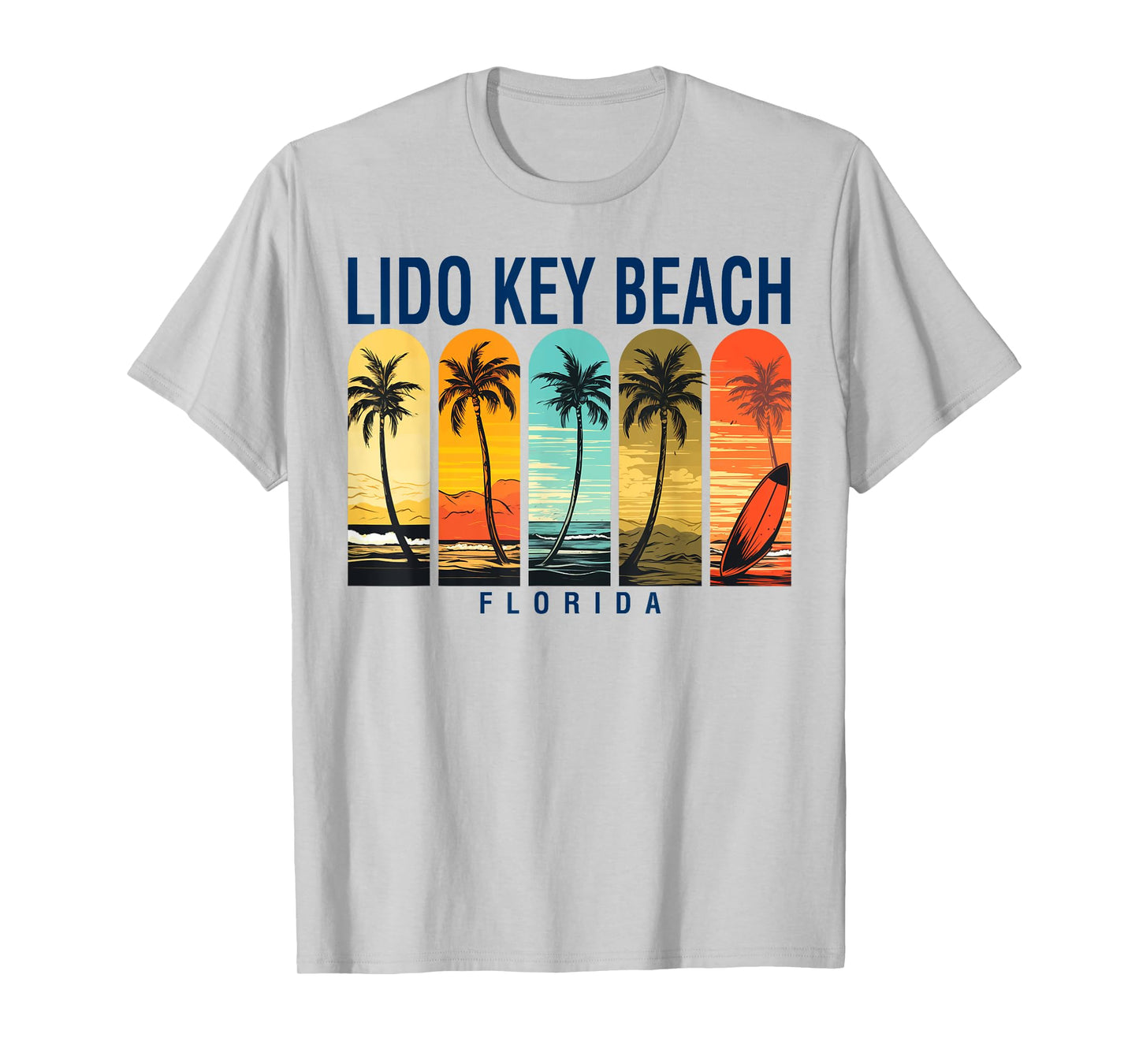 Lido Key Beach Florida Men Beach Rider Women T-Shirt