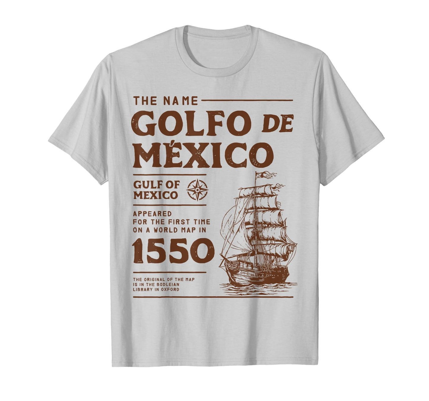 Retro Golfo De Mexico Since 1550 And Forever Gulf of Mexico T-Shirt