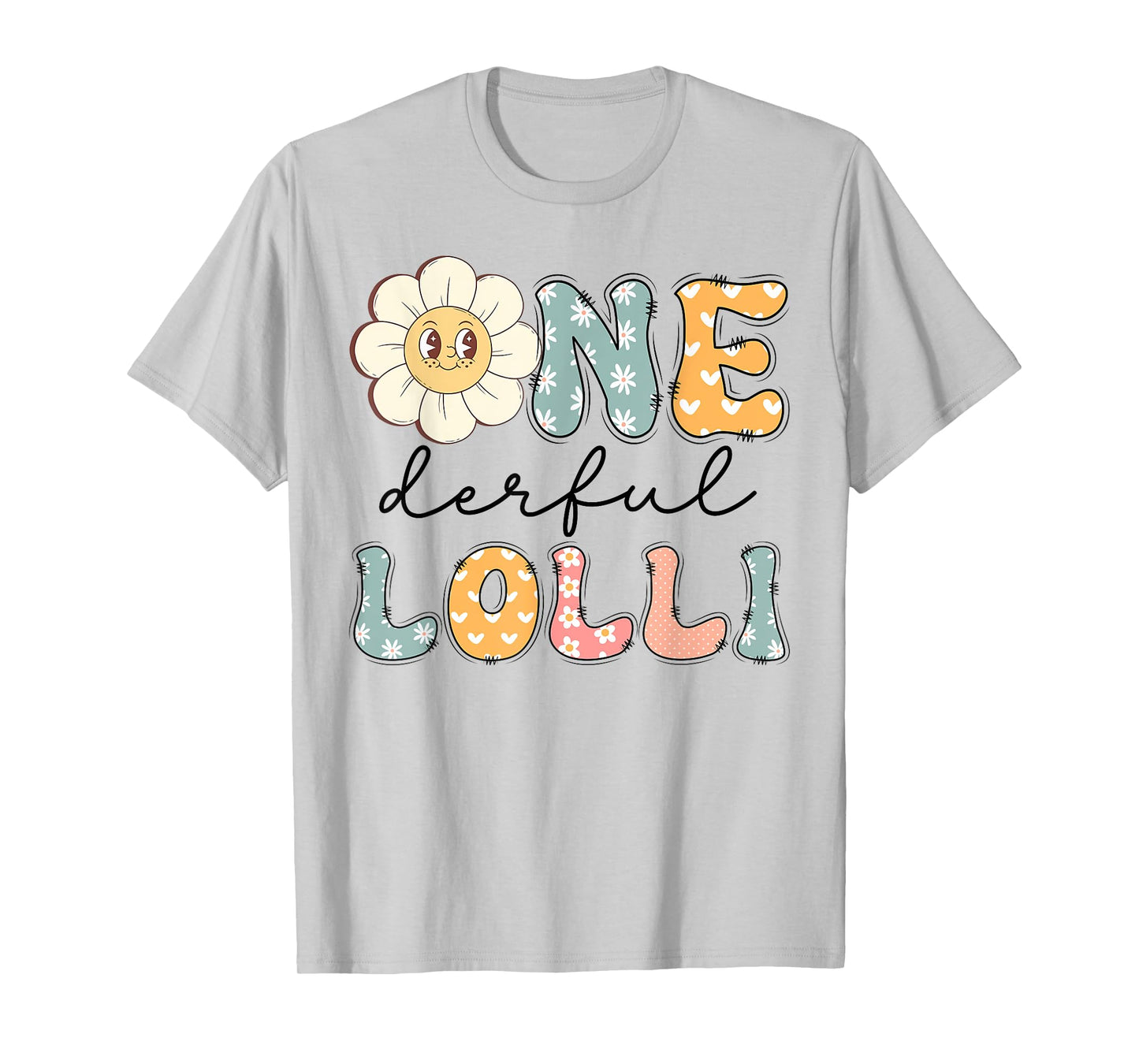 One Derful Lolli Daisy First Birthday Family Matching T-Shirt