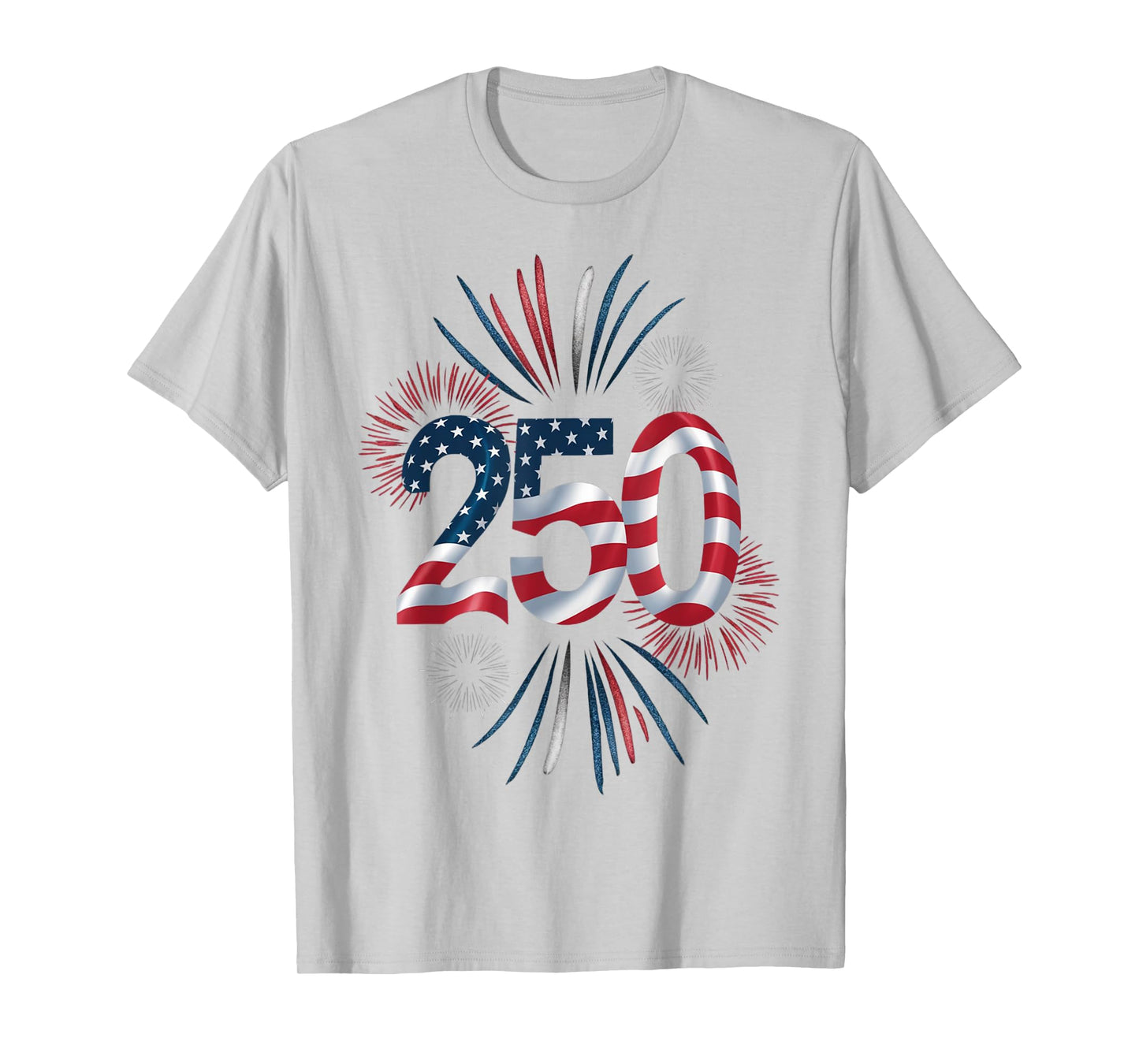 250th Anniversary Patriotic July 4th T-Shirt – USA 1776-2026 T-Shirt