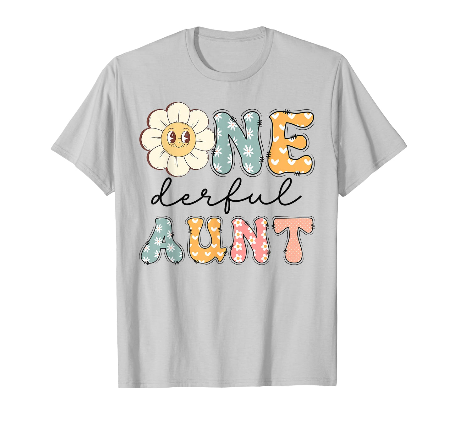 One Derful Aunt Daisy First Birthday Family Matching T-Shirt