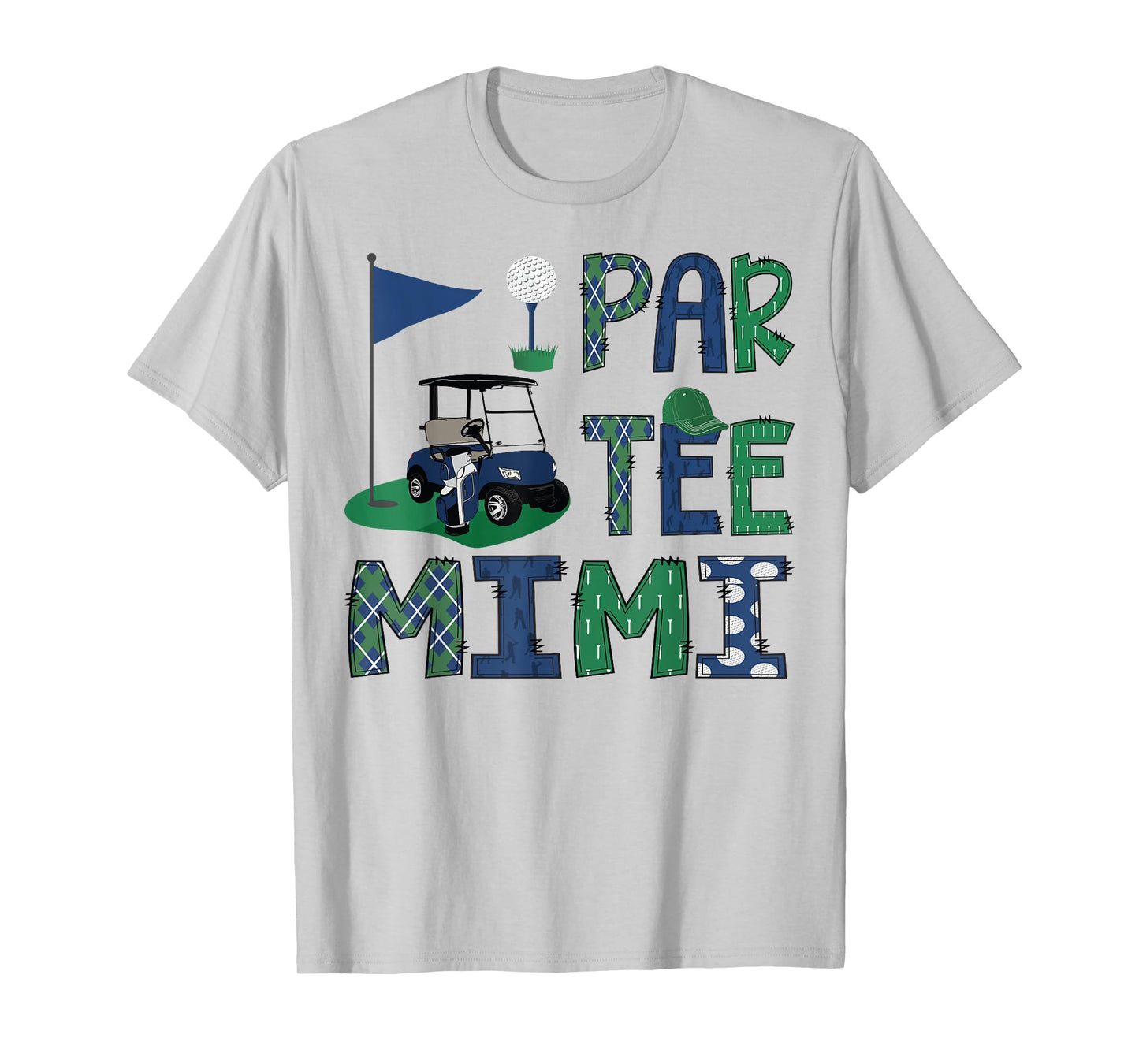 Par-Tee Mimi Golf Lover Birthday Party Family Matching T-Shirt
